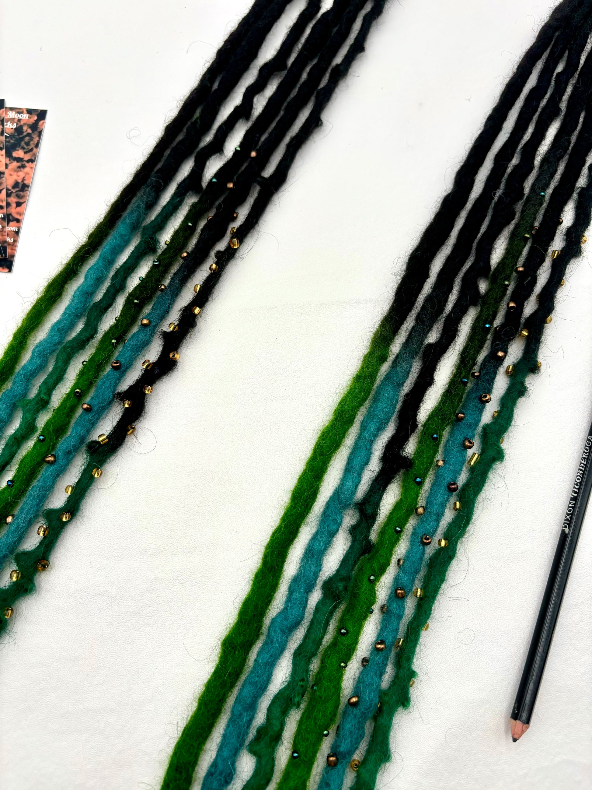 Crocodile Tears - Bubble Locs - Girl On The Moon Dreadlocks