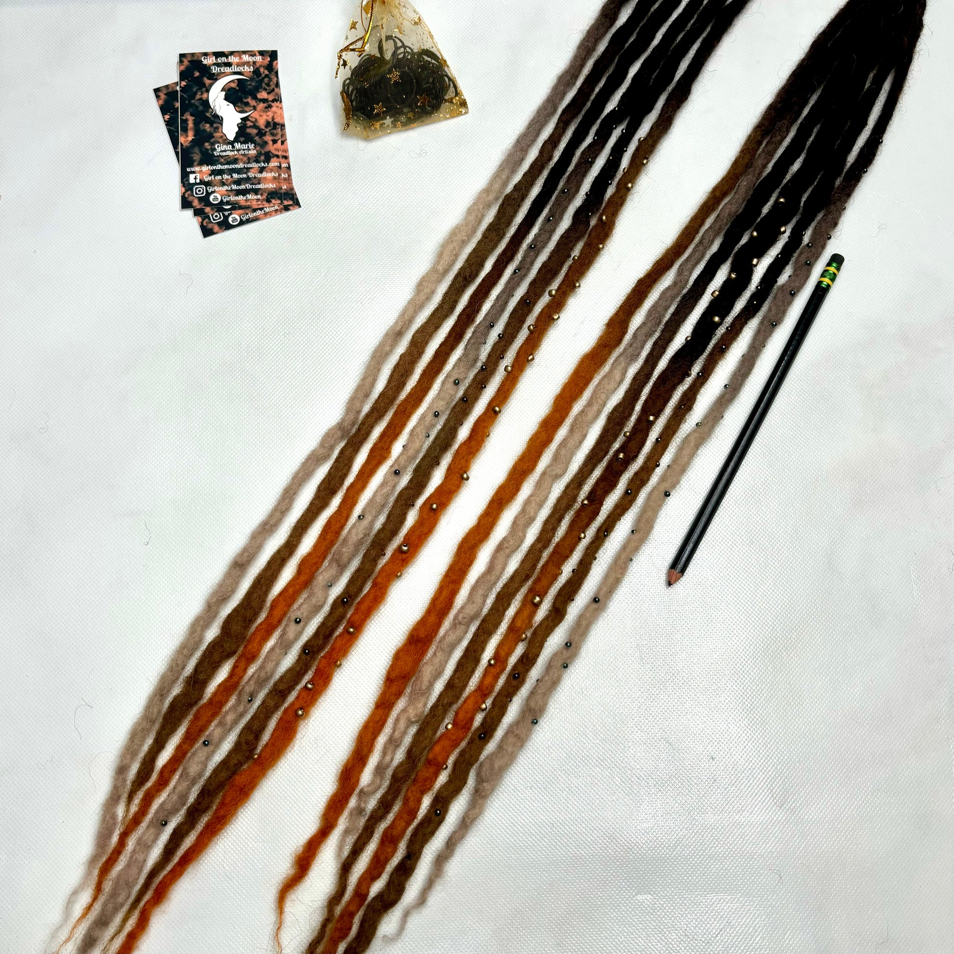 Swampy Forest - Bubble Locs - Girl On The Moon Dreadlocks