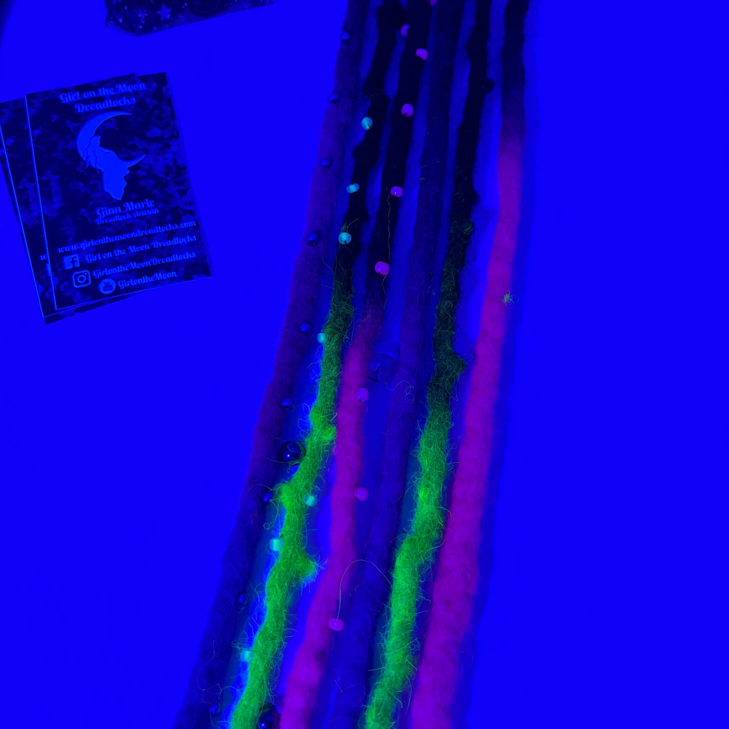 Trick-or-Treat - Bubble Locs - Girl On The Moon Dreadlocks