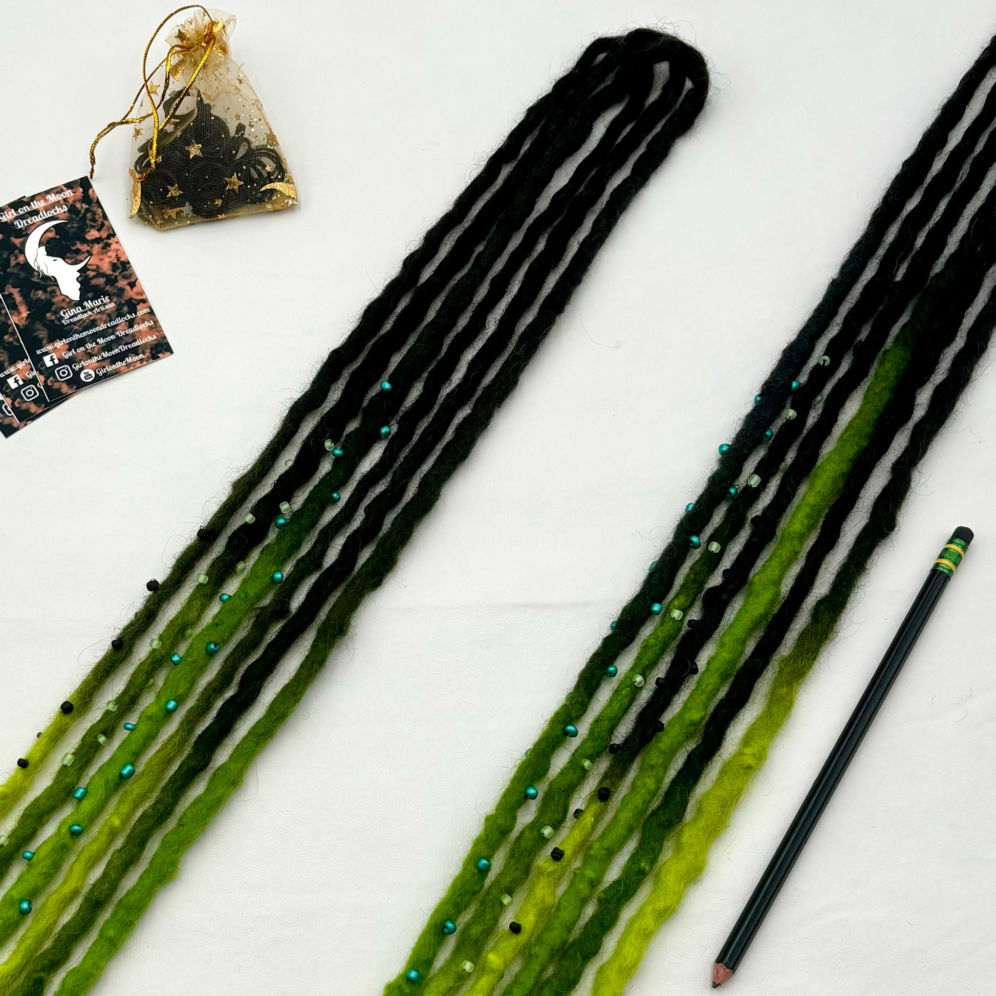 Toxic Waste - Bubble Locs - Girl On The Moon Dreadlocks