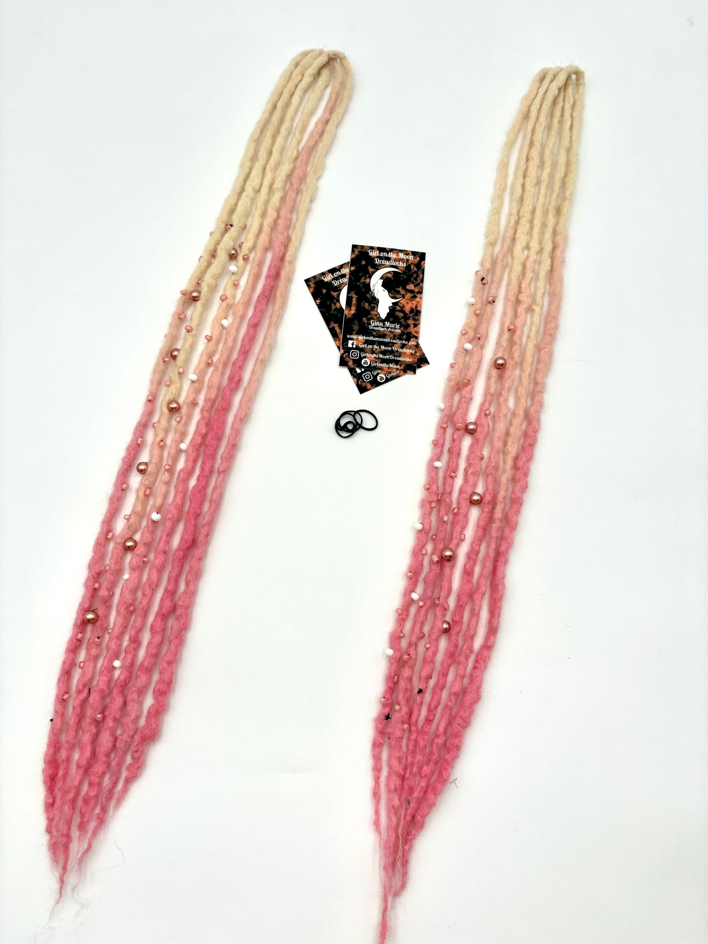 Valentines 2025 Bubble Locs - Blonde/Pink