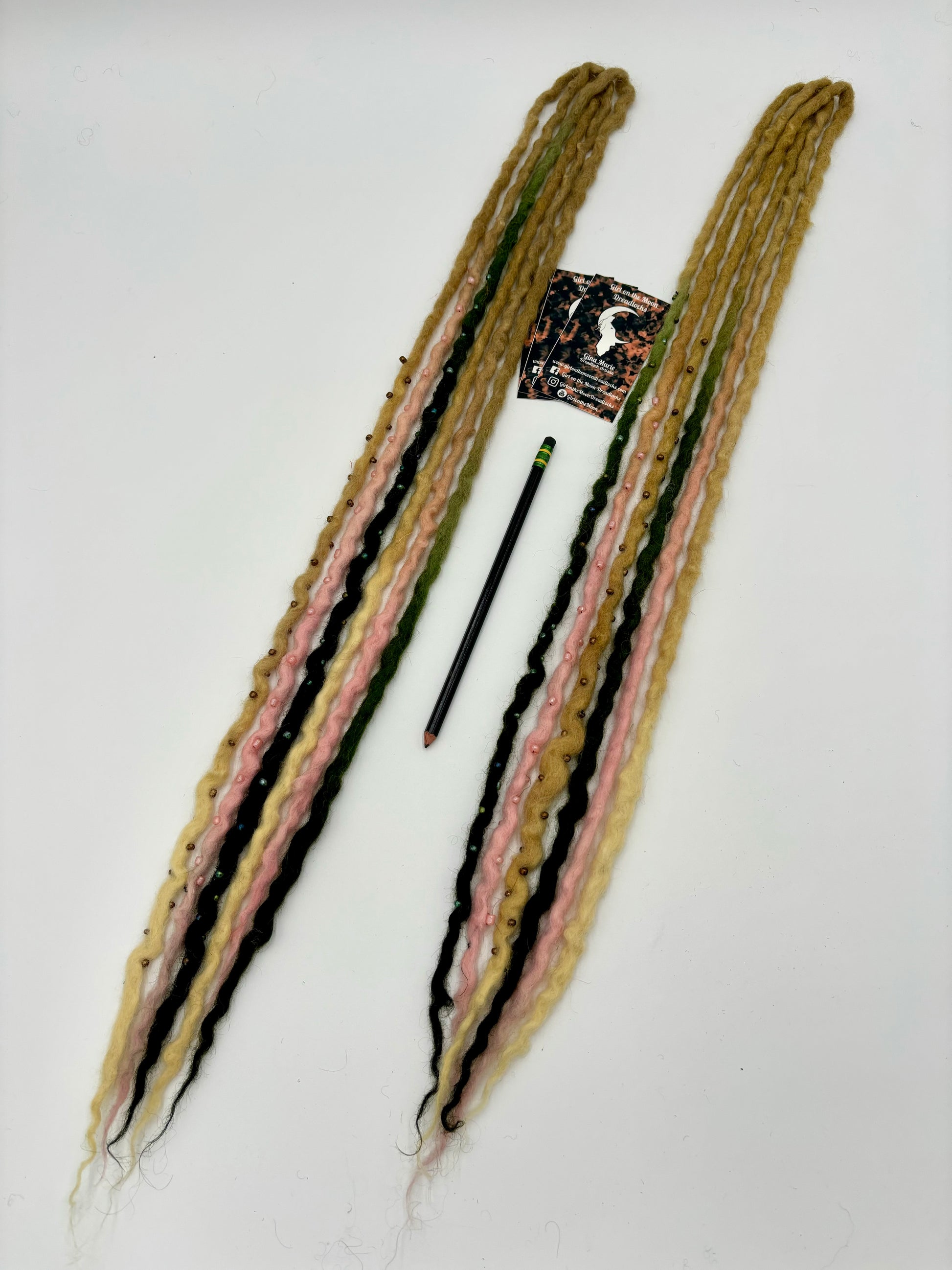 Garden Fairy - Bubble Locs - Girl On The Moon Dreadlocks