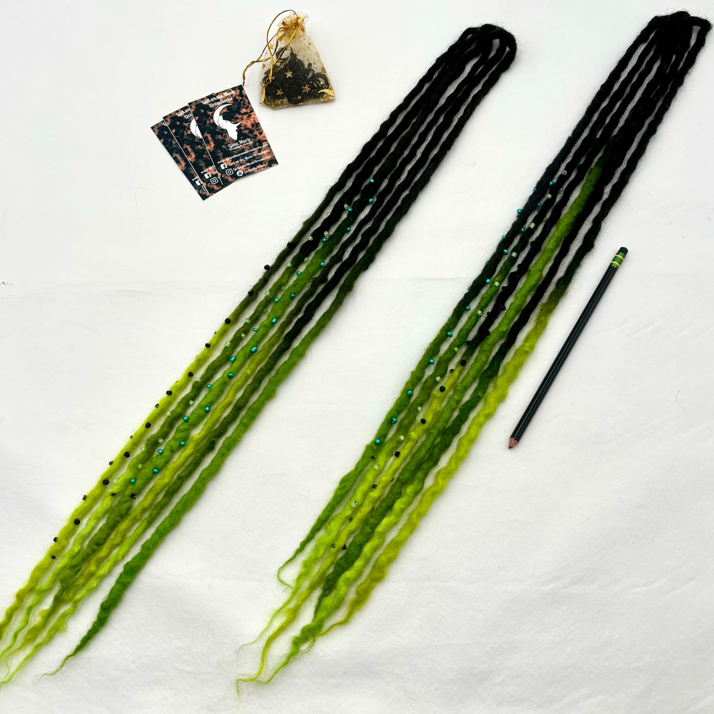 Toxic Waste - Bubble Locs - Girl On The Moon Dreadlocks