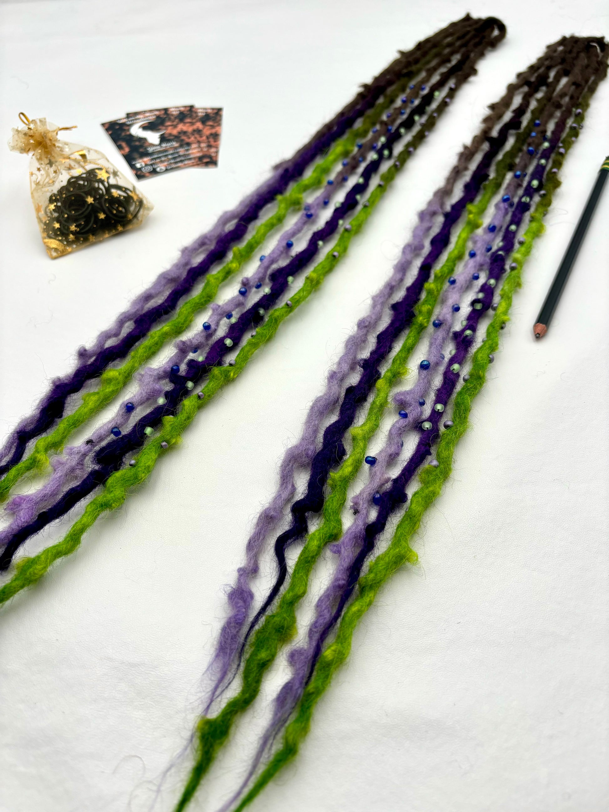 Spooky Szn - Bubble locs - Girl On The Moon Dreadlocks