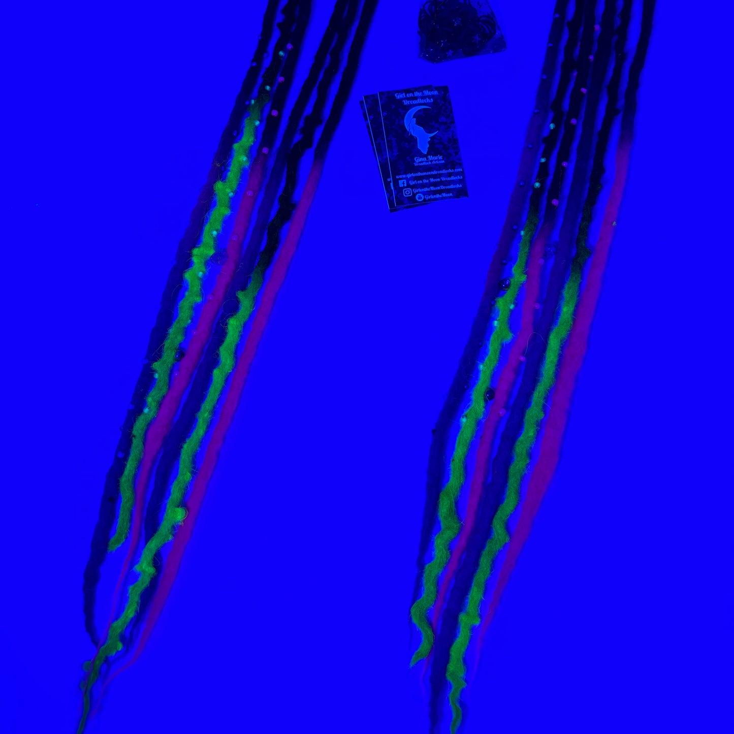 Trick-or-Treat - Bubble Locs - Girl On The Moon Dreadlocks