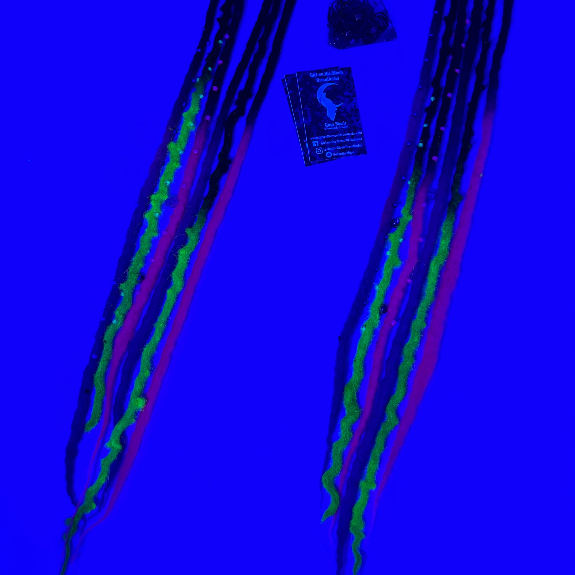 Trick-or-Treat - Bubble Locs - Girl On The Moon Dreadlocks