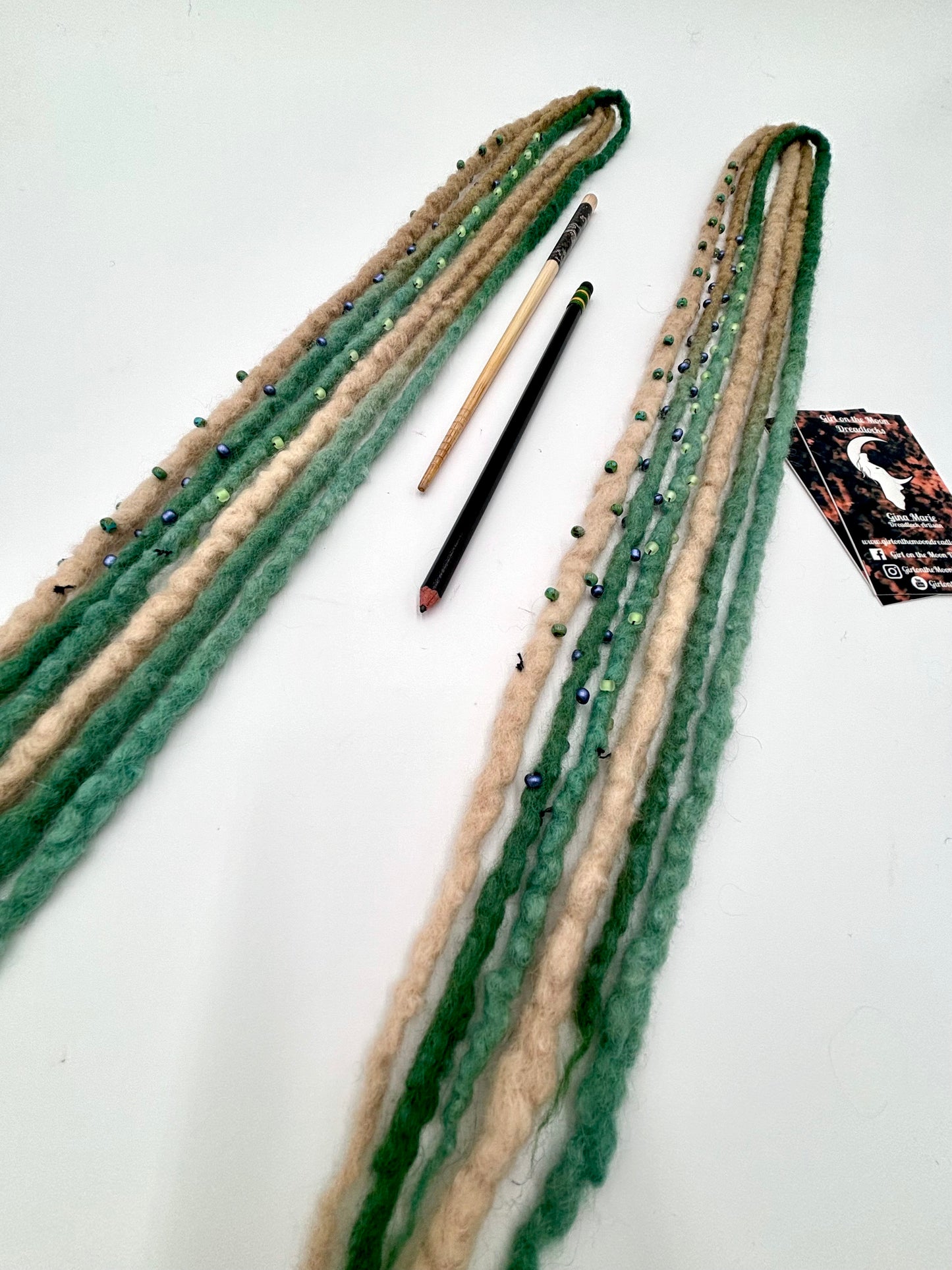 Pisces Bubble Locs - Girl On The Moon Dreadlocks