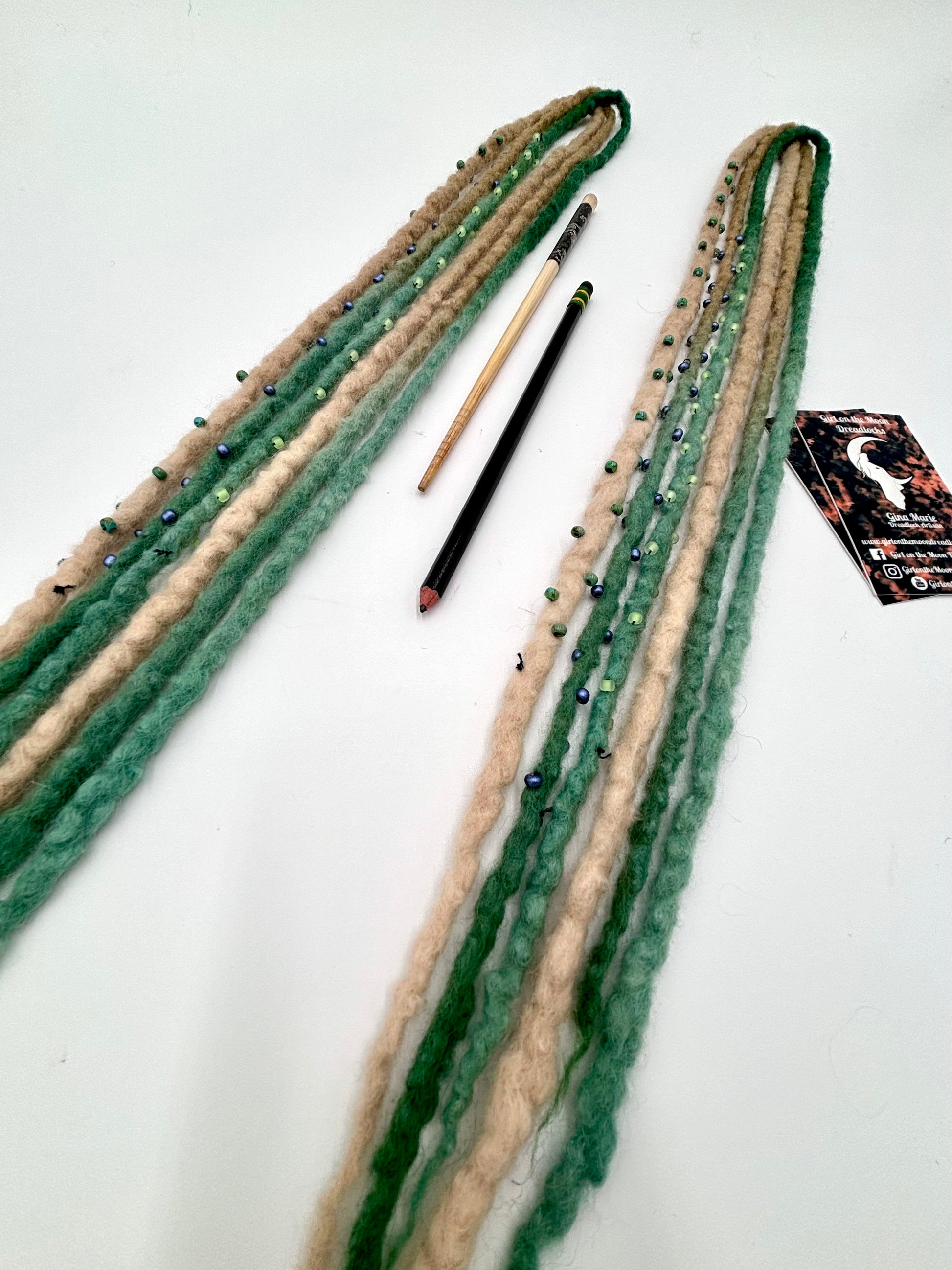 Pisces Bubble Locs - Girl On The Moon Dreadlocks