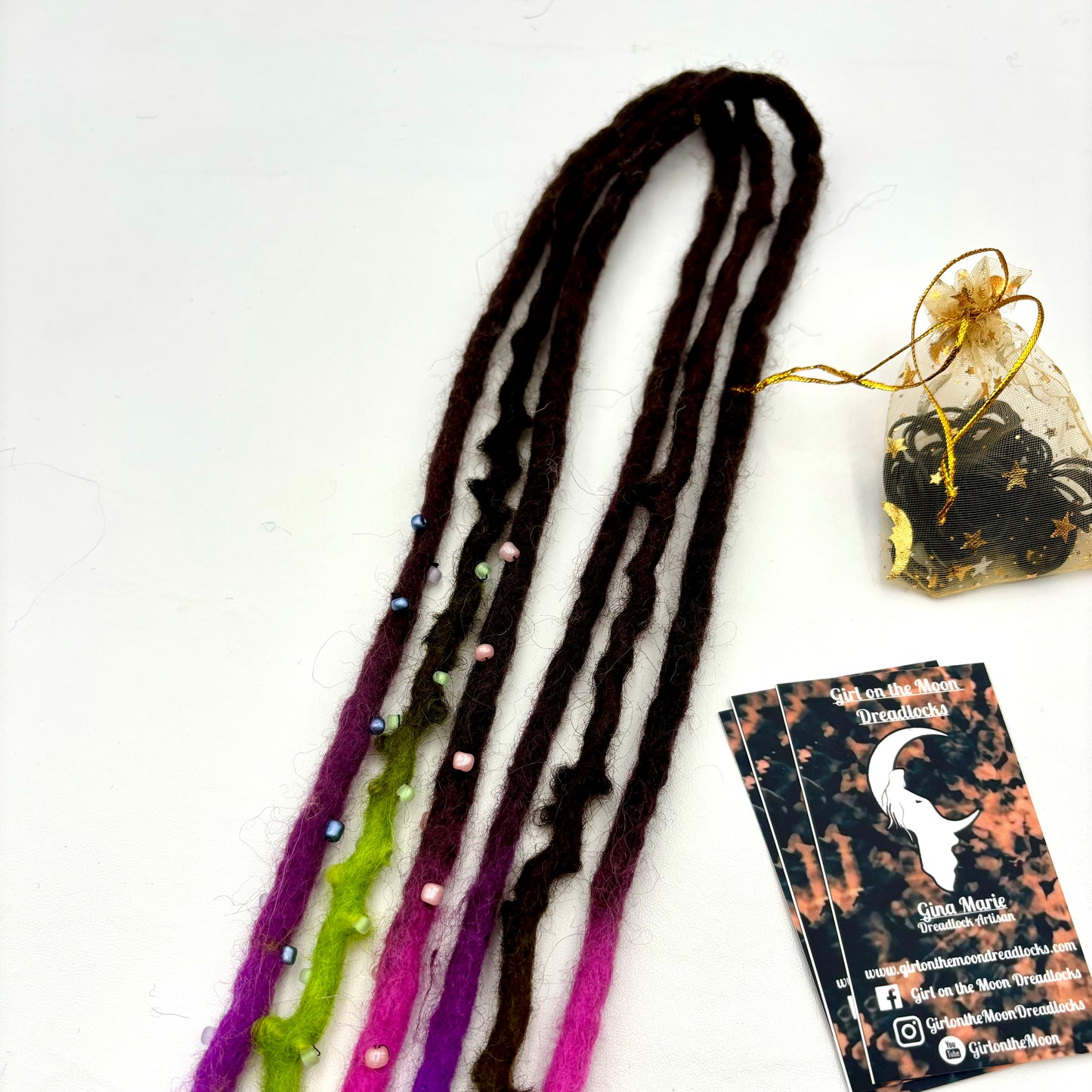 Trick-or-Treat - Bubble Locs - Girl On The Moon Dreadlocks