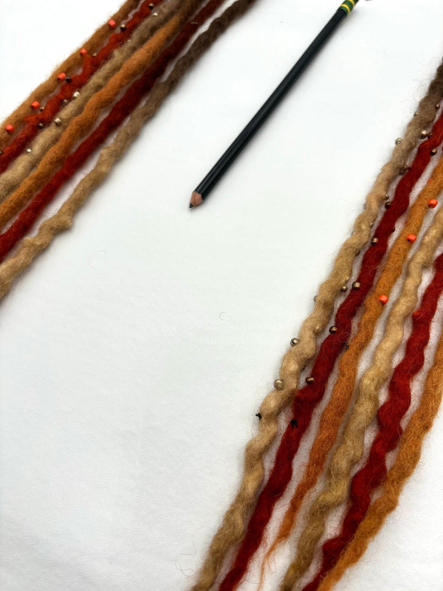 Pumpkin Patch - Bubble Locs - Girl On The Moon Dreadlocks