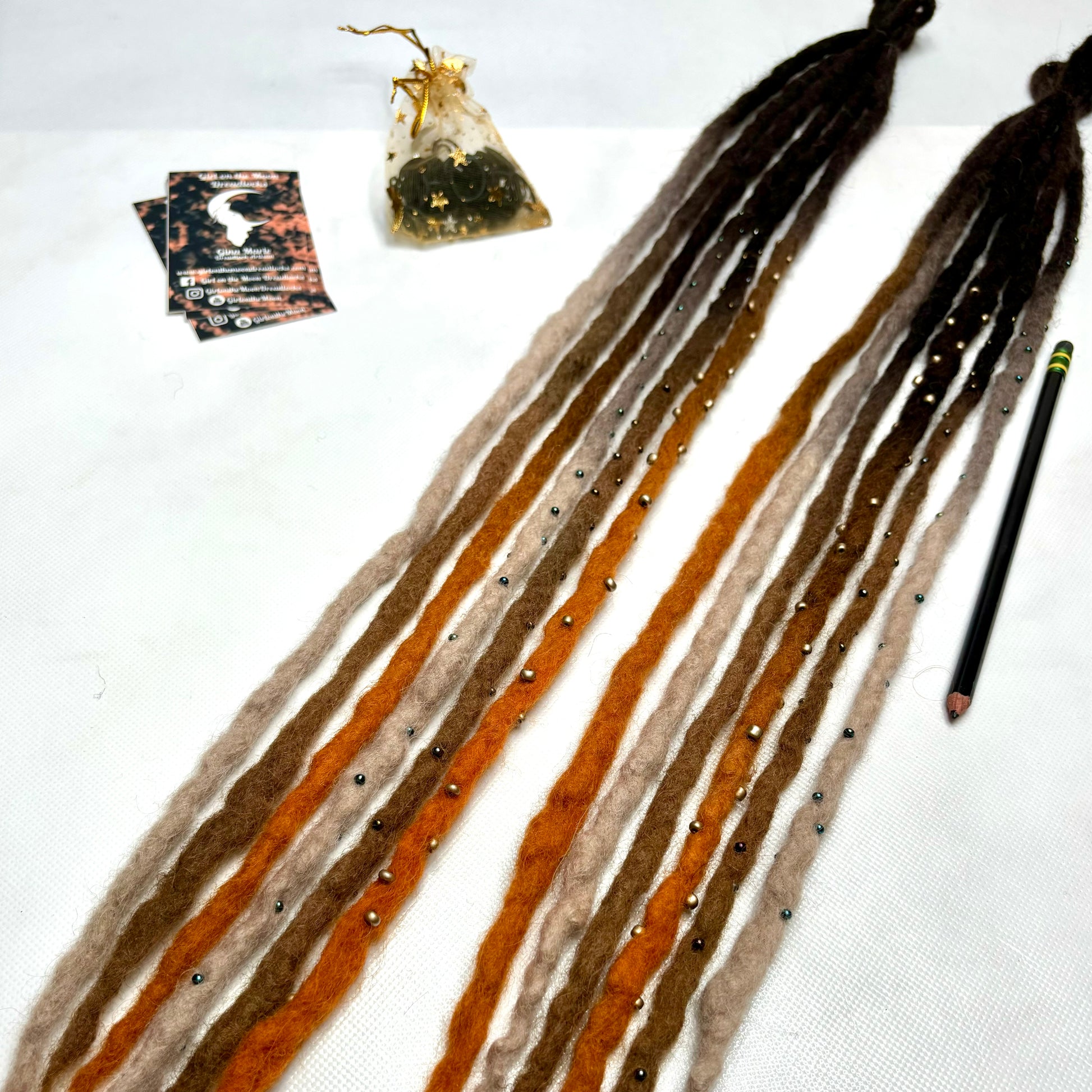 Swampy Forest - Bubble Locs - Girl On The Moon Dreadlocks