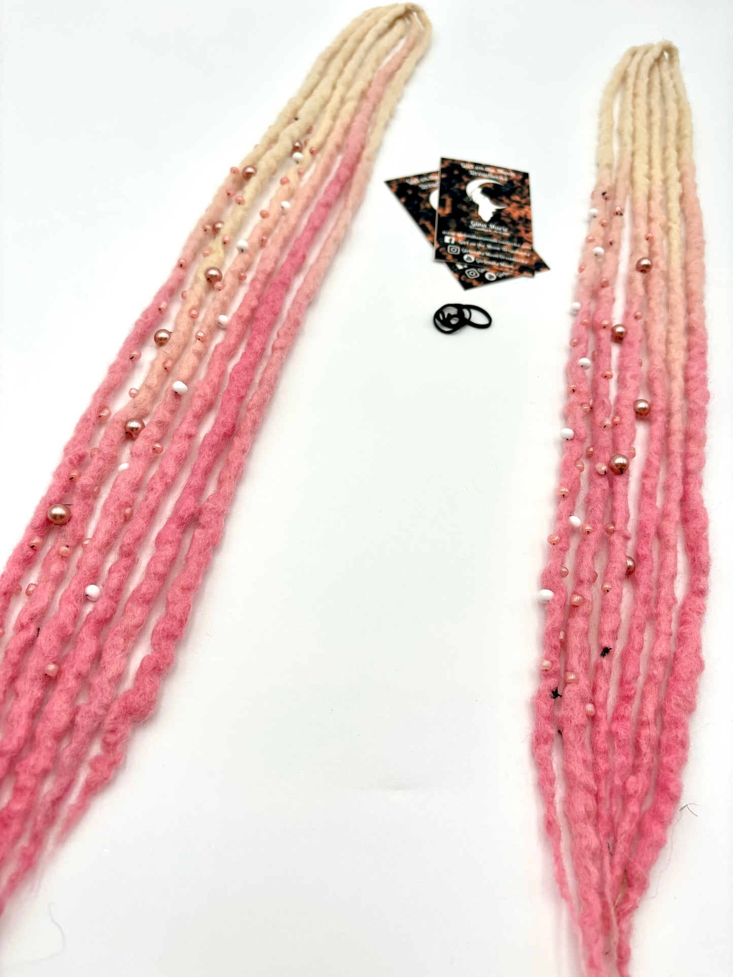 Valentines 2025 Bubble Locs - Blonde/Pink