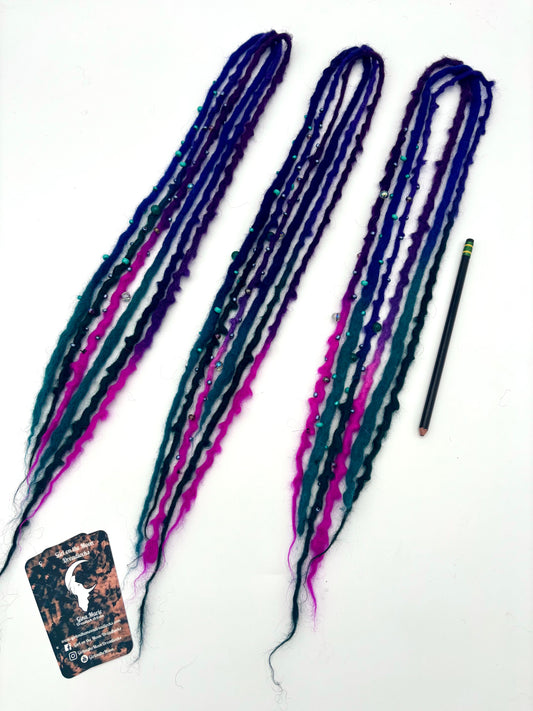 Midnight Bubble Locs