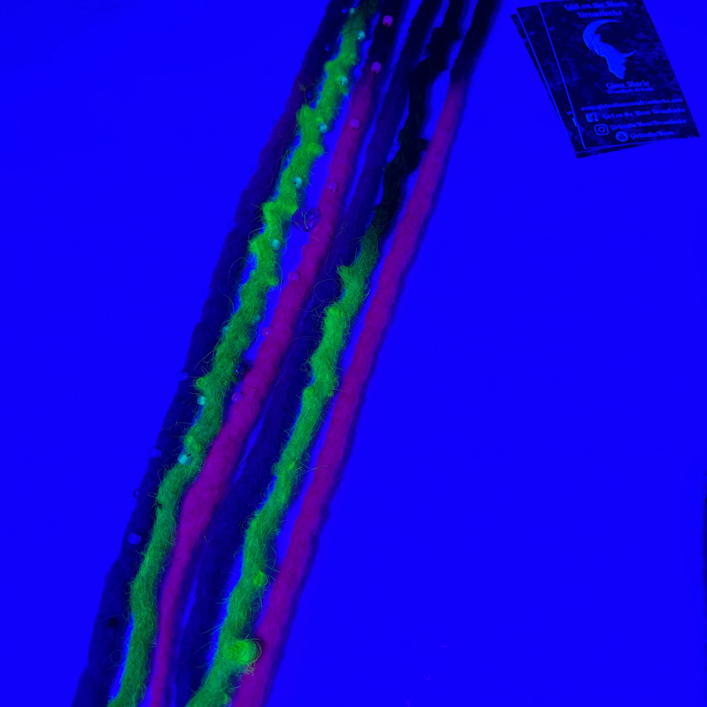 Trick-or-Treat - Bubble Locs - Girl On The Moon Dreadlocks