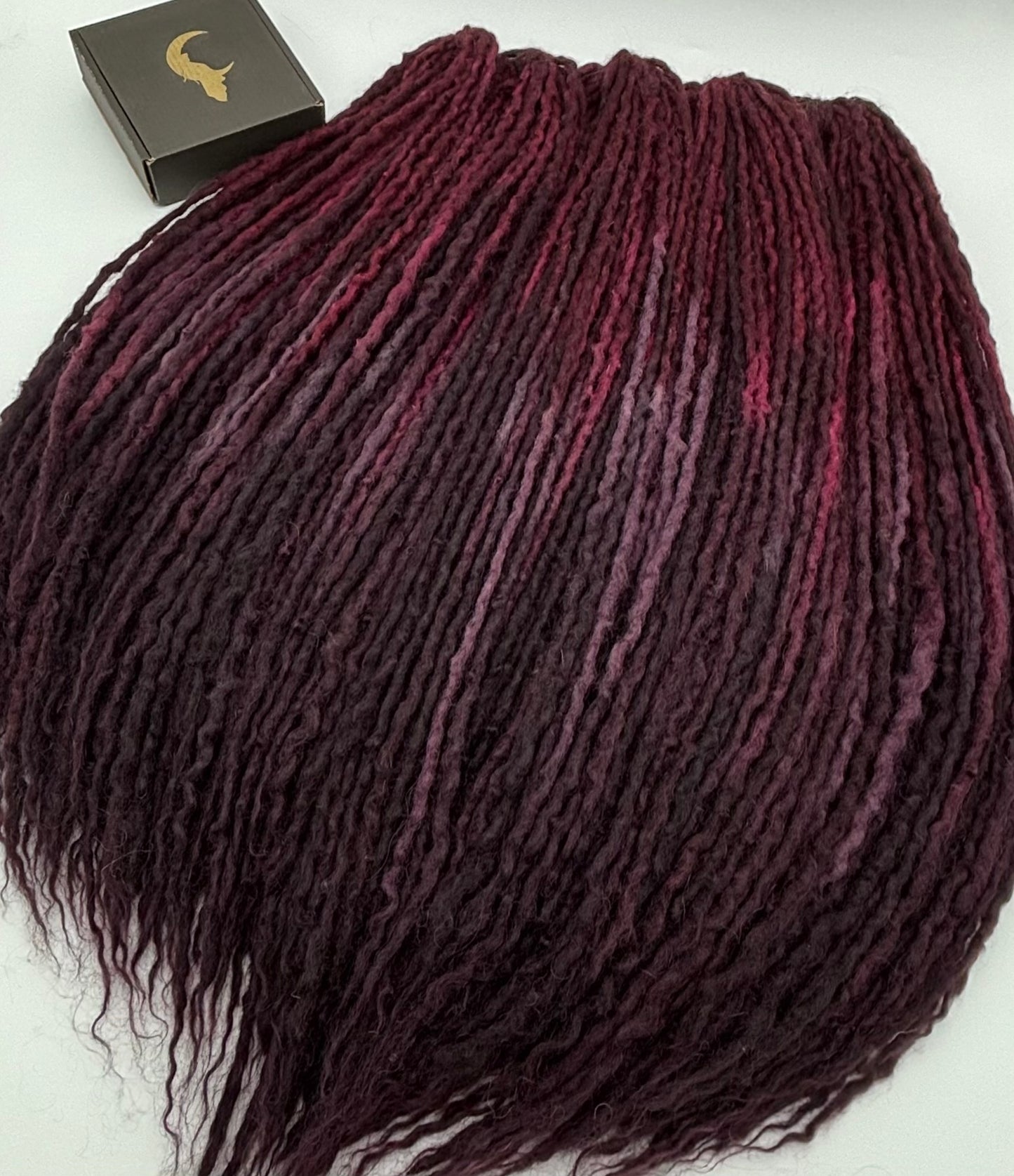 Auburn/Burgundy to Plum/Black