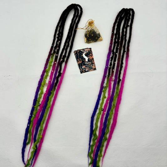 Trick-or-Treat - Bubble Locs - Girl On The Moon Dreadlocks