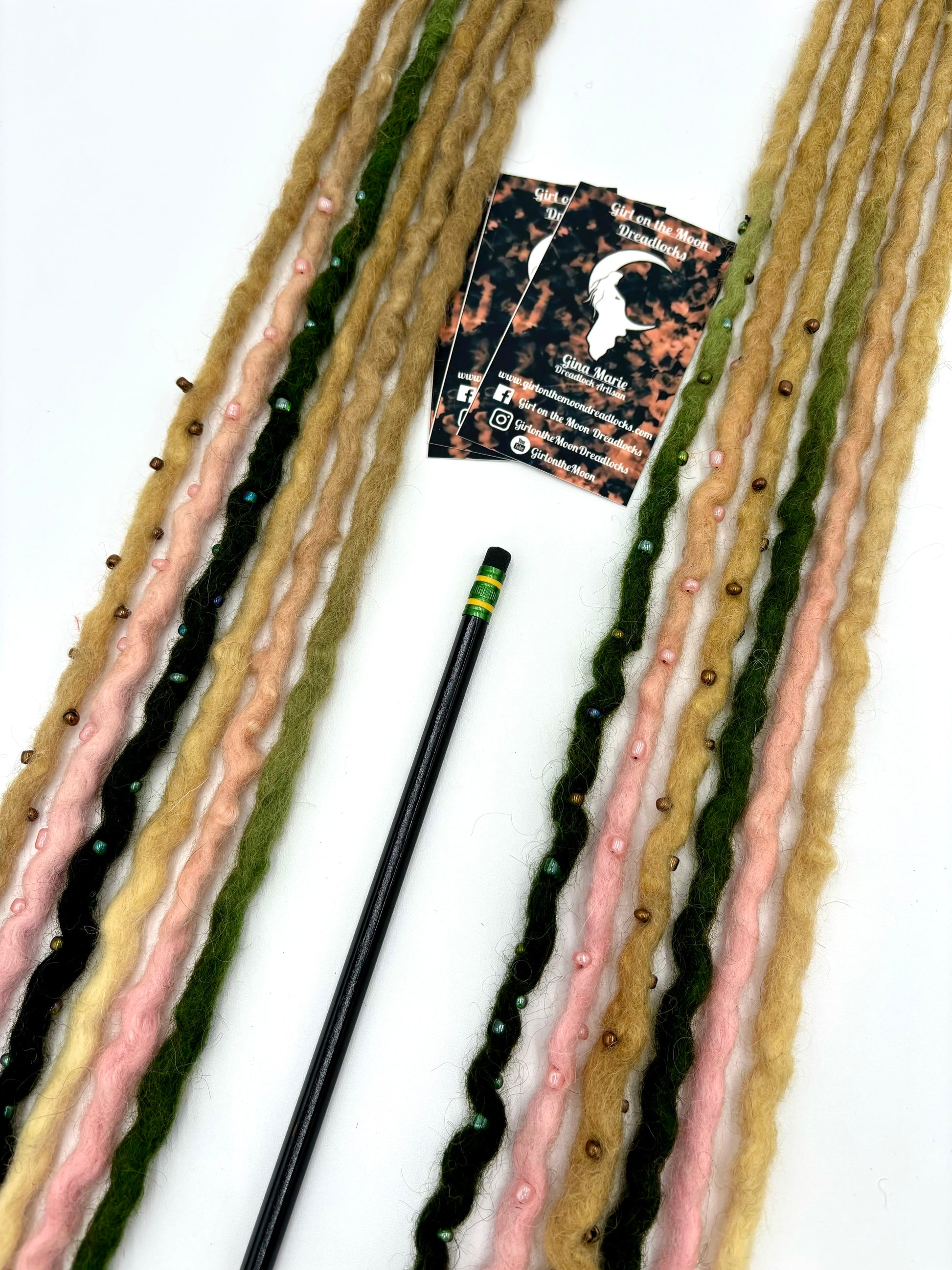 Garden Fairy - Bubble Locs - Girl On The Moon Dreadlocks