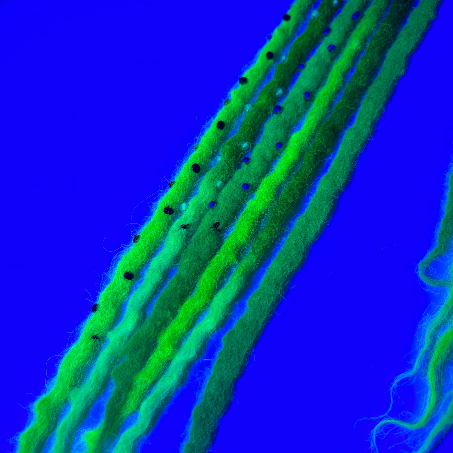 Toxic Waste - Bubble Locs - Girl On The Moon Dreadlocks