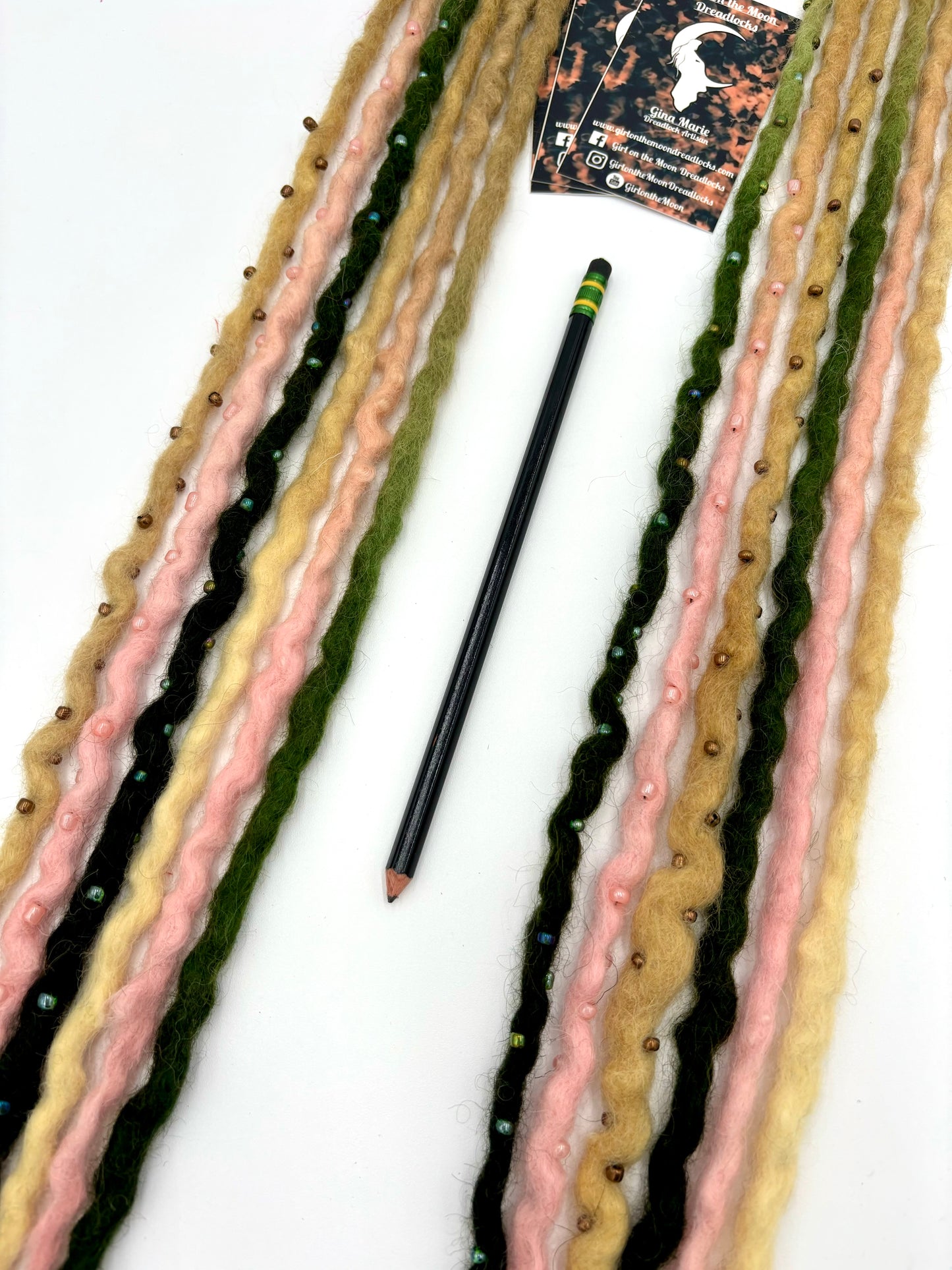 Garden Fairy - Bubble Locs - Girl On The Moon Dreadlocks