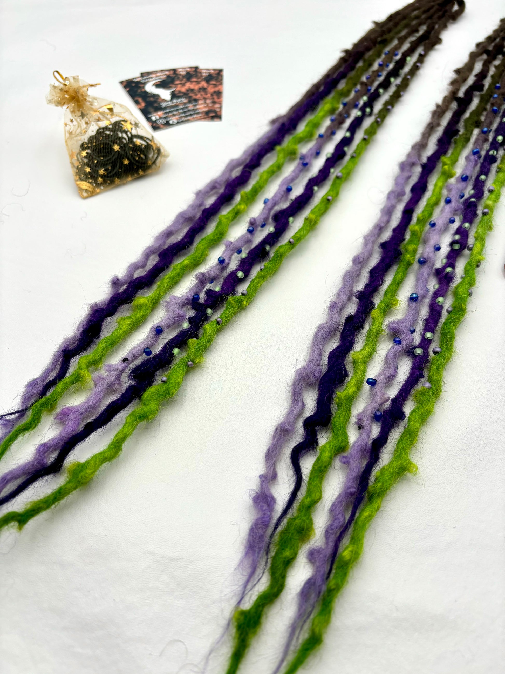 Spooky Szn - Bubble locs - Girl On The Moon Dreadlocks