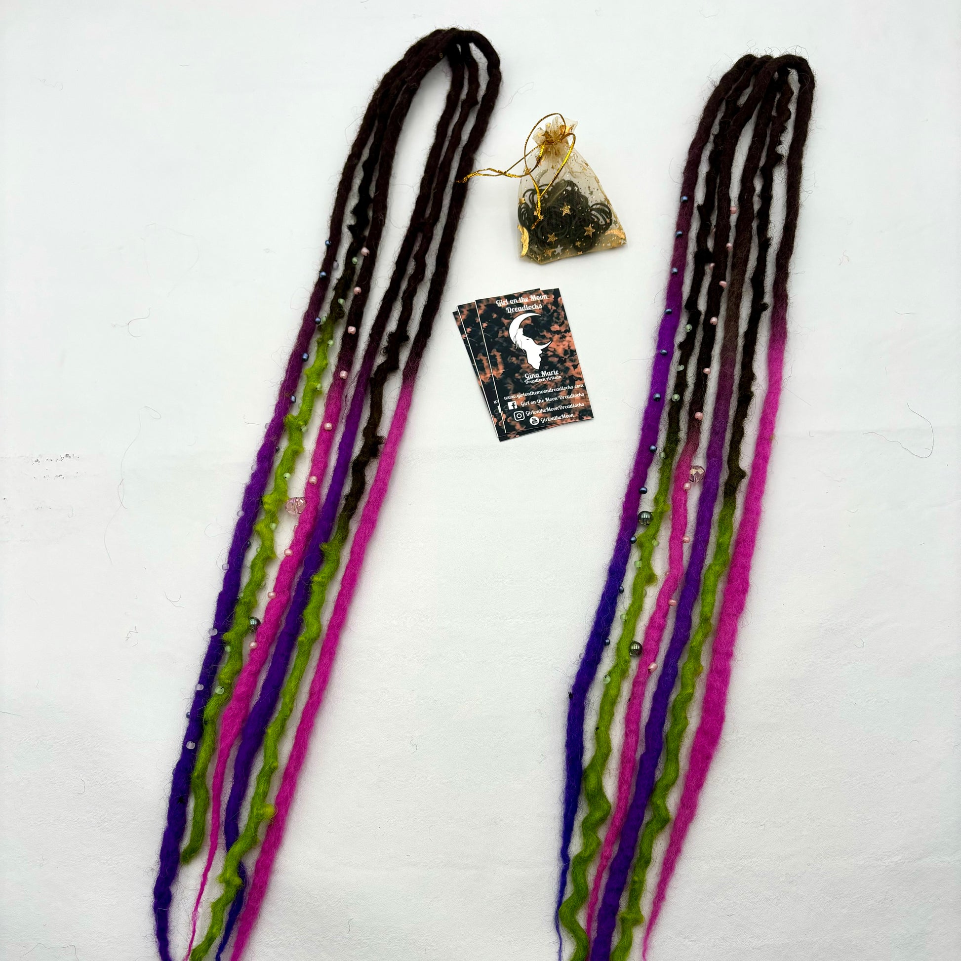 Trick-or-Treat - Bubble Locs - Girl On The Moon Dreadlocks