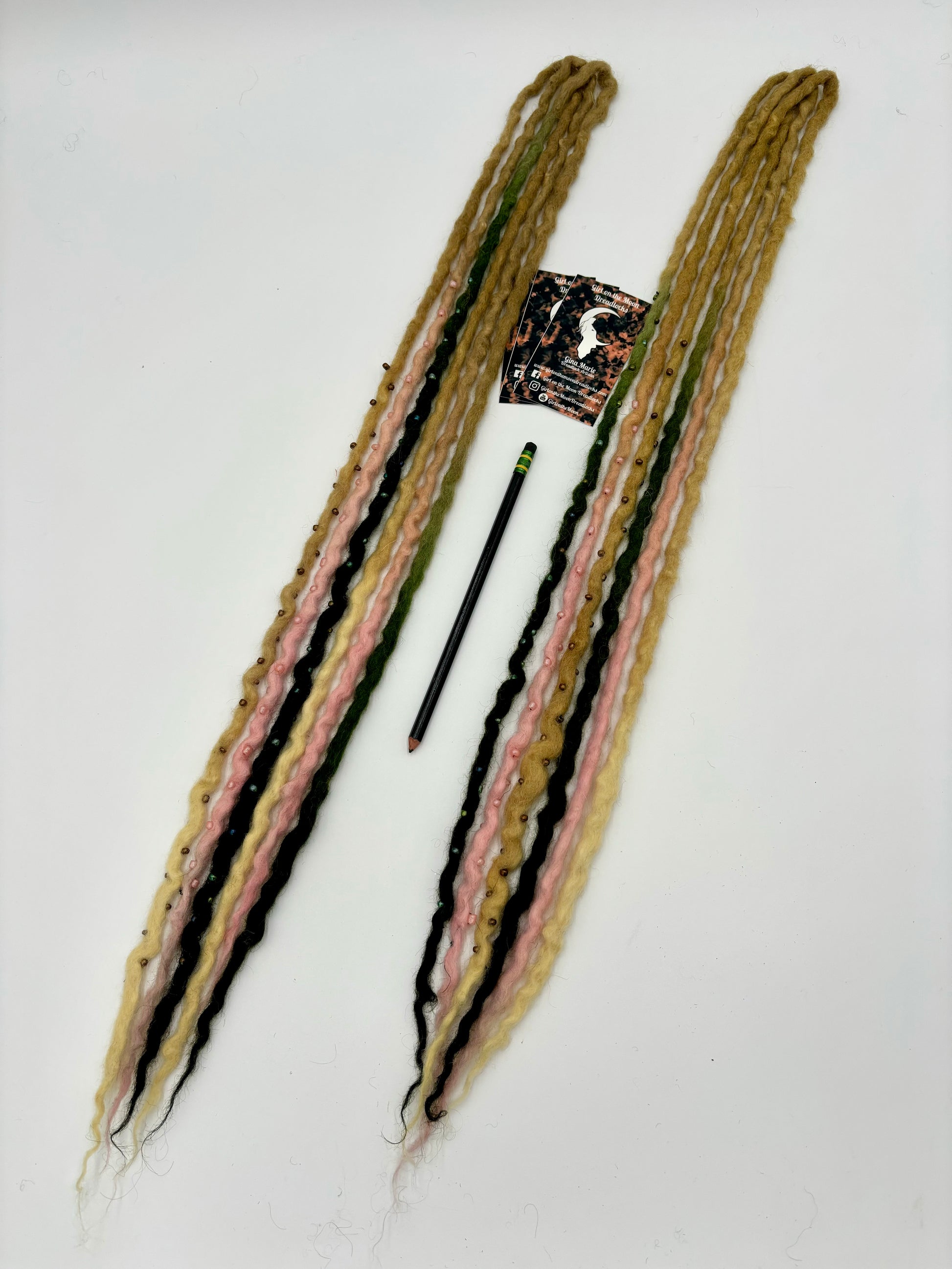 Garden Fairy - Bubble Locs - Girl On The Moon Dreadlocks