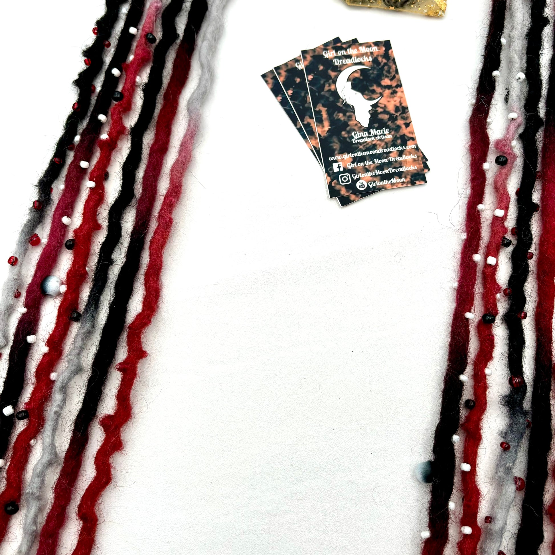 Harleen Quinzel - Bubble Locs - Girl On The Moon Dreadlocks