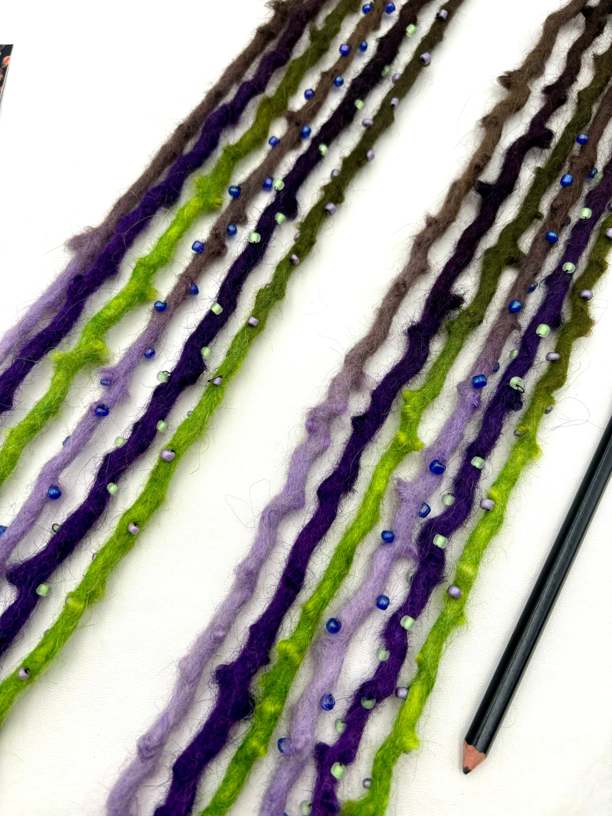 Spooky Szn - Bubble locs - Girl On The Moon Dreadlocks