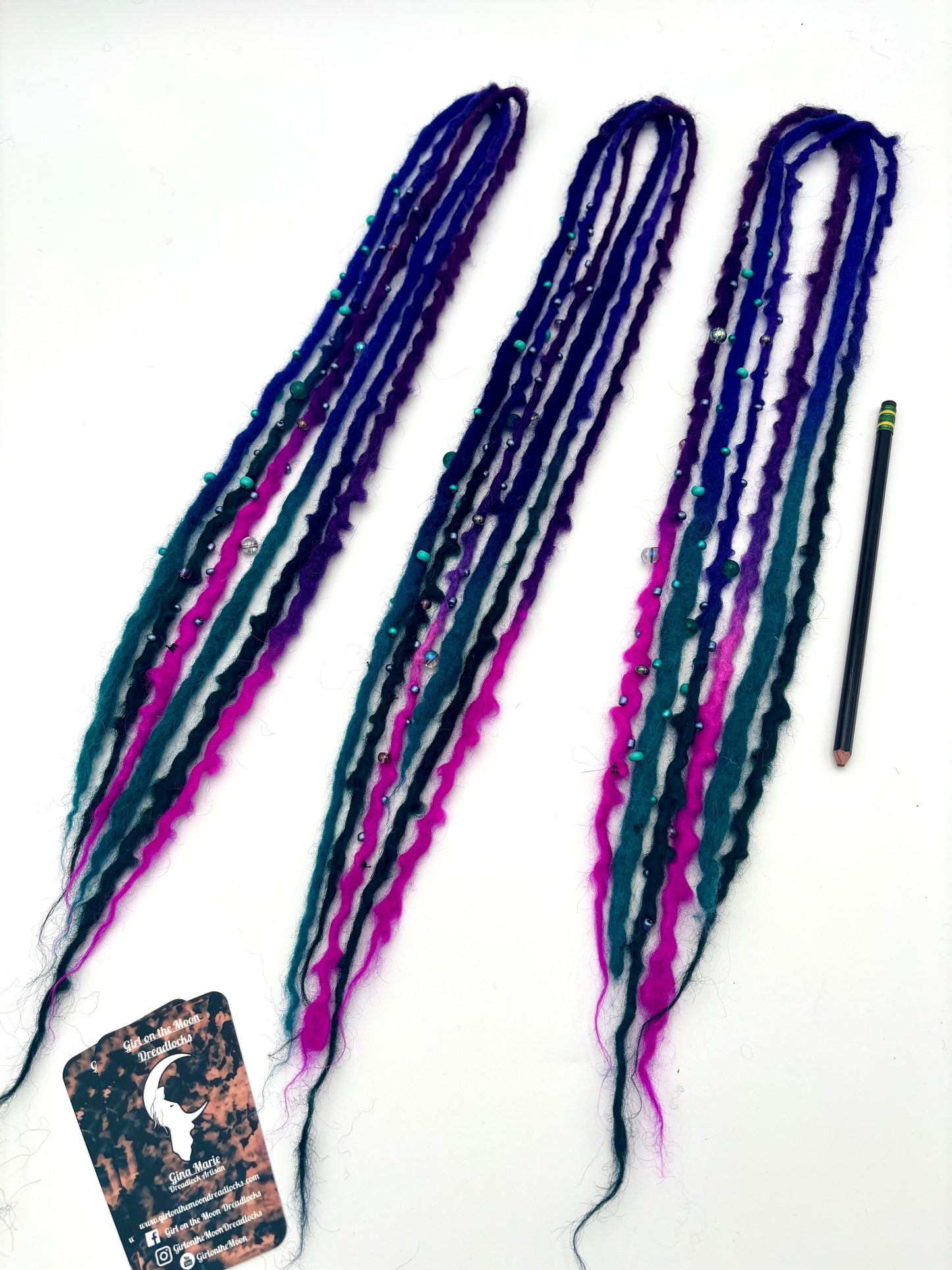 Midnight Bubble Locs