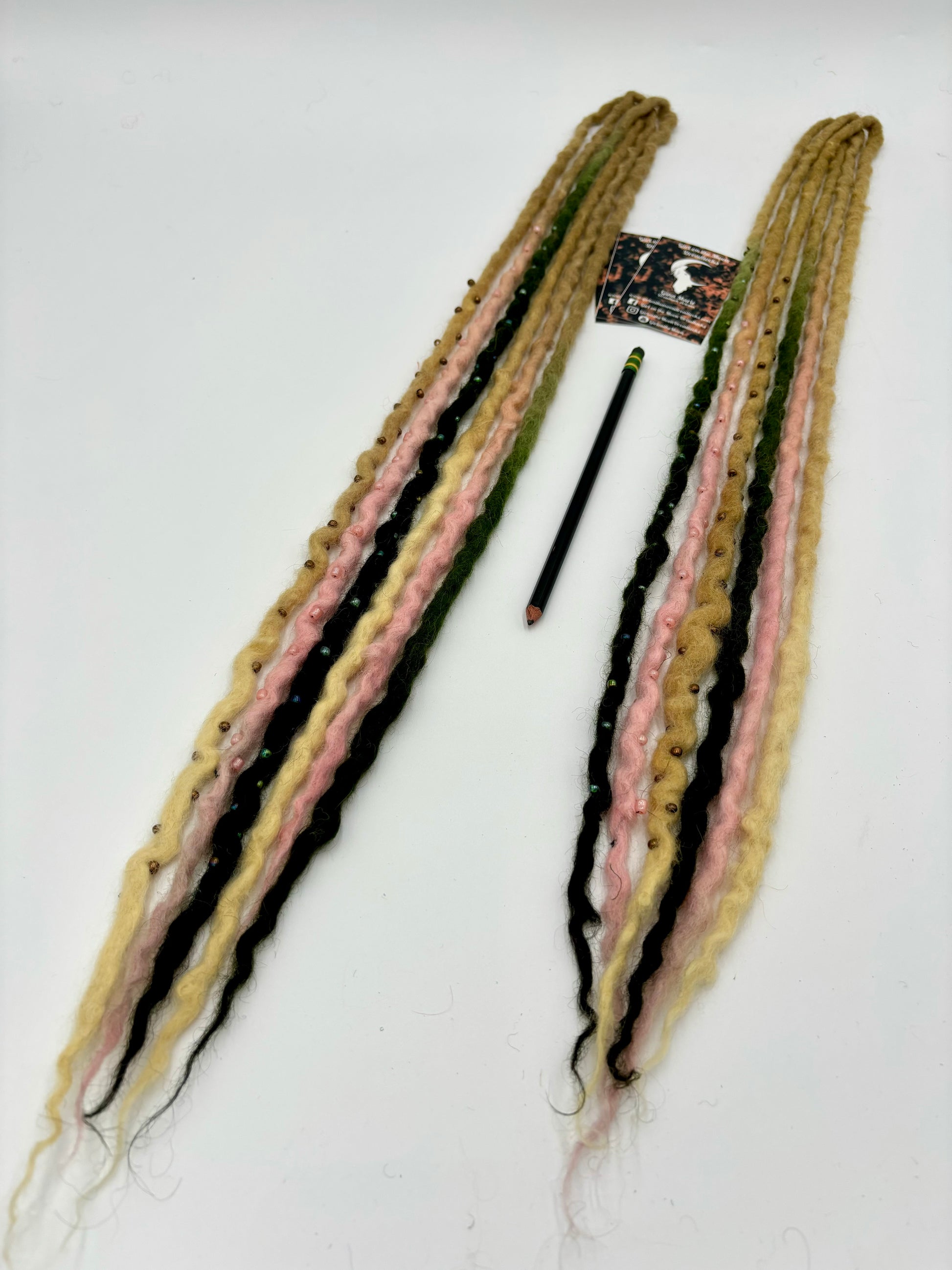 Garden Fairy - Bubble Locs - Girl On The Moon Dreadlocks