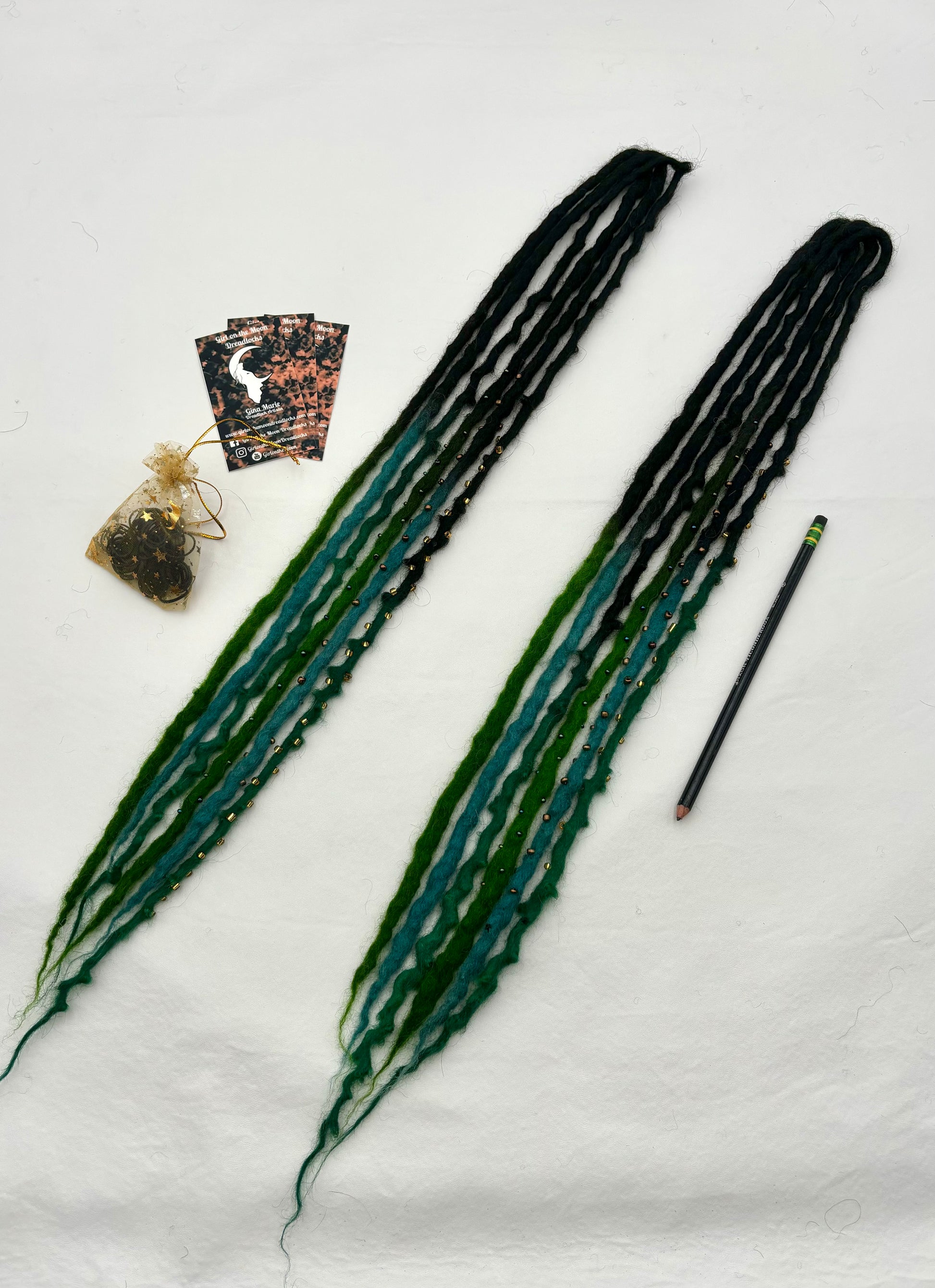 Crocodile Tears - Bubble Locs - Girl On The Moon Dreadlocks