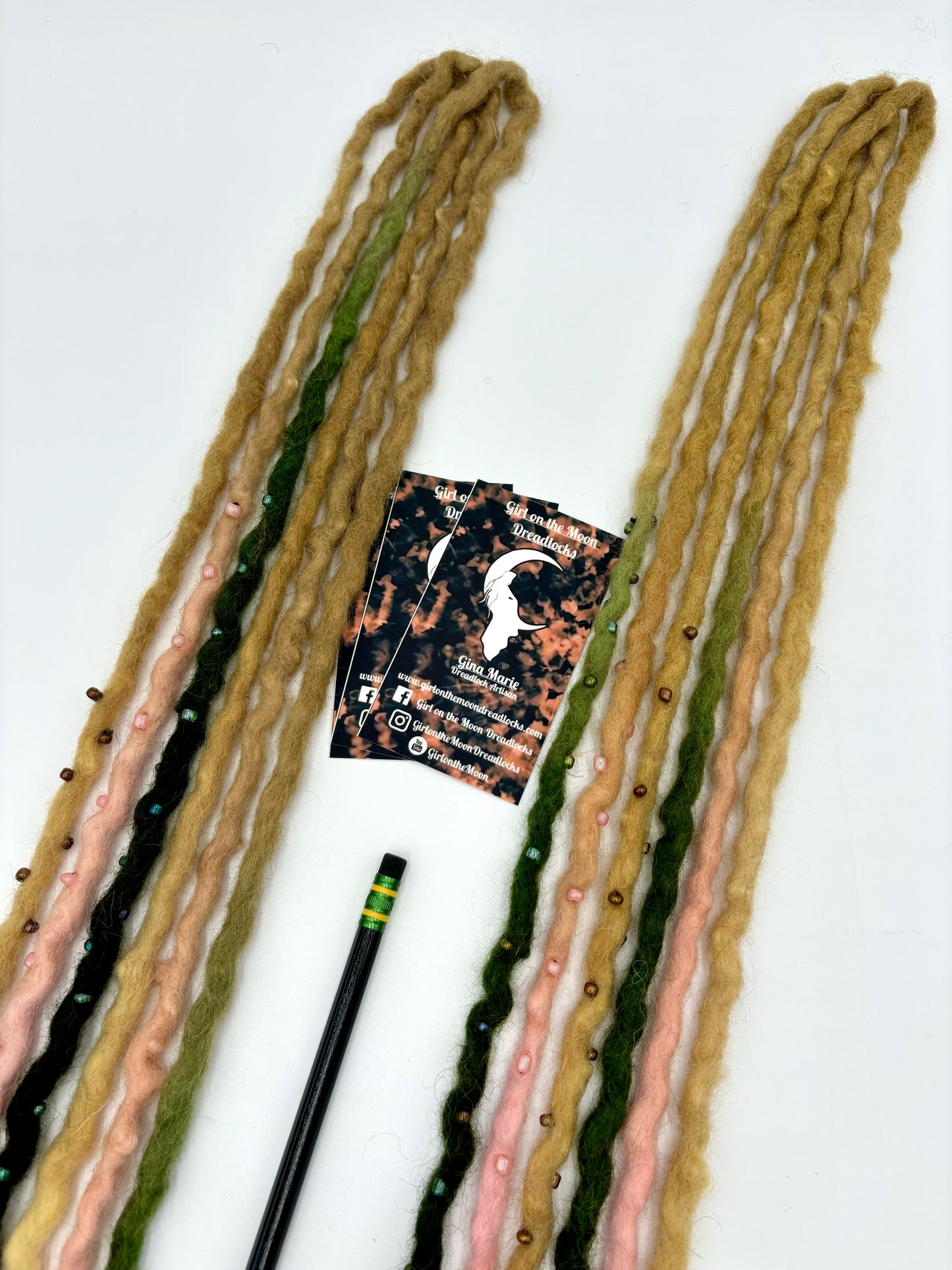 Garden Fairy - Bubble Locs - Girl On The Moon Dreadlocks