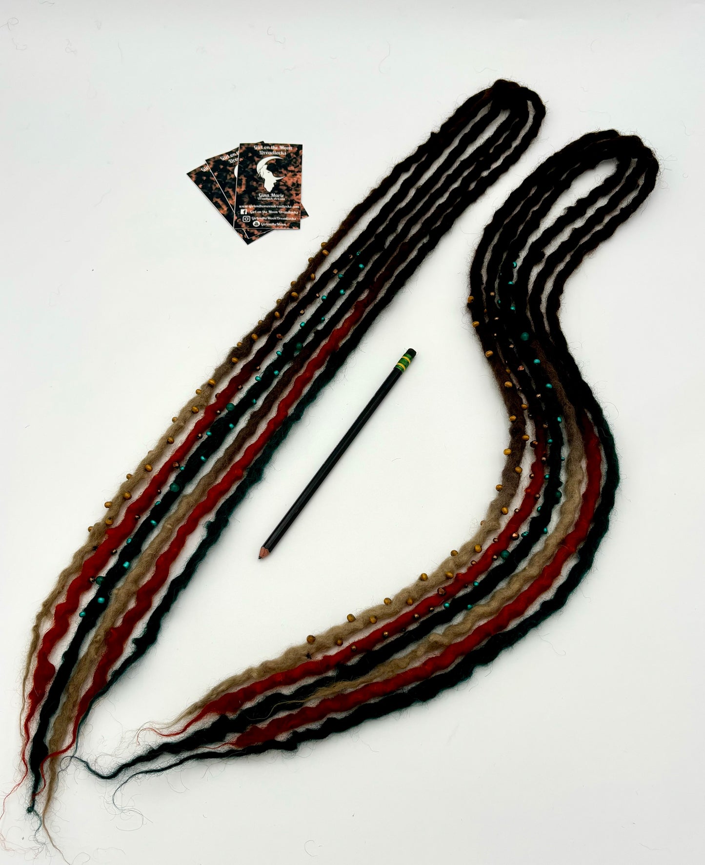 Harvest Moon - Bubble Locs - Girl On The Moon Dreadlocks