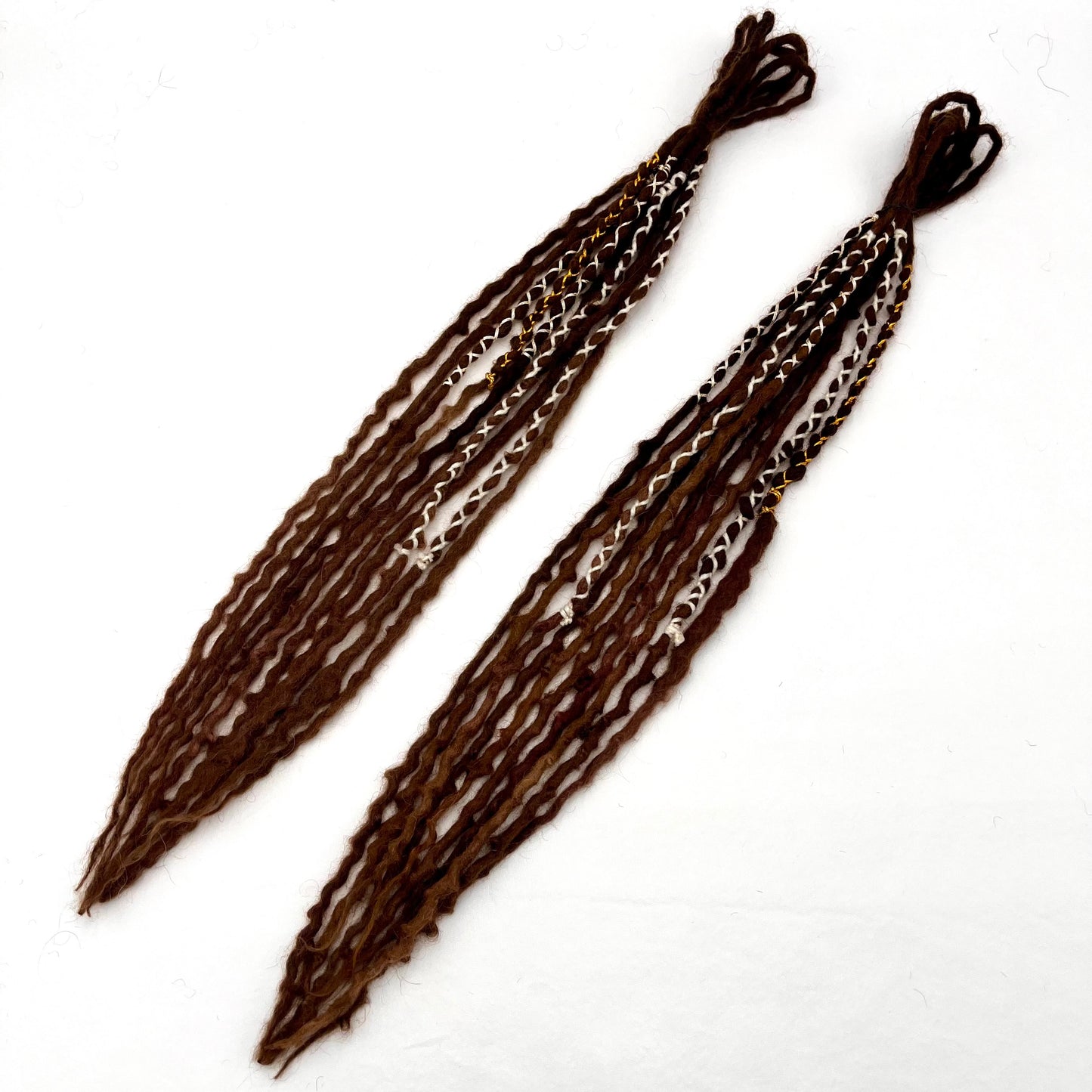 Mini Accent - Medium/Dark Warm Brown - Girl On The Moon Dreadlocks