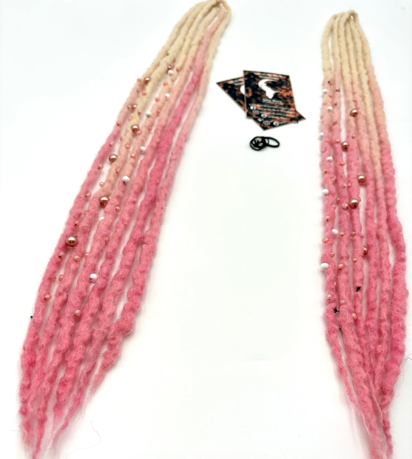 Valentines 2025 Bubble Locs - Blonde/Pink