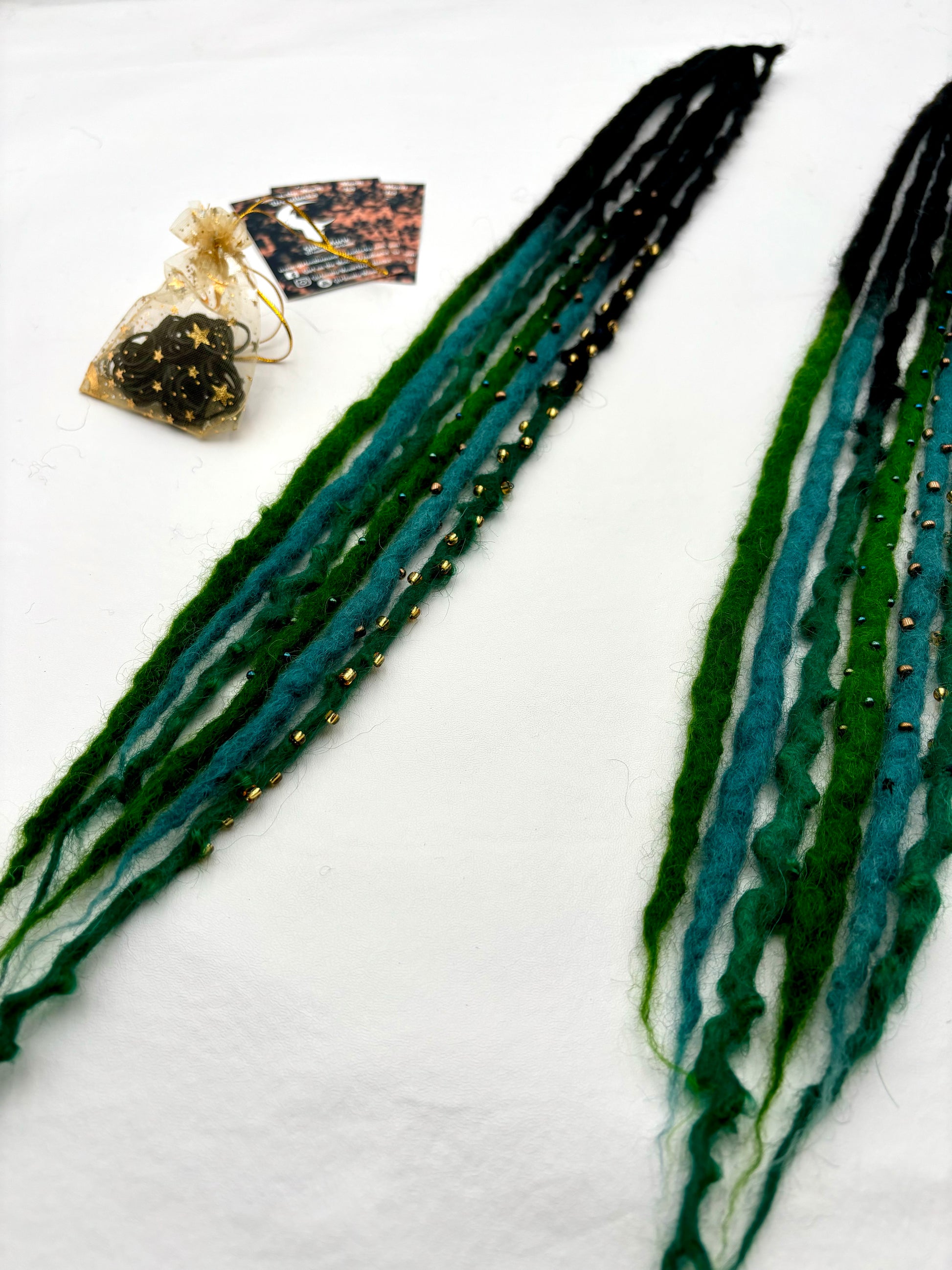 Crocodile Tears - Bubble Locs - Girl On The Moon Dreadlocks