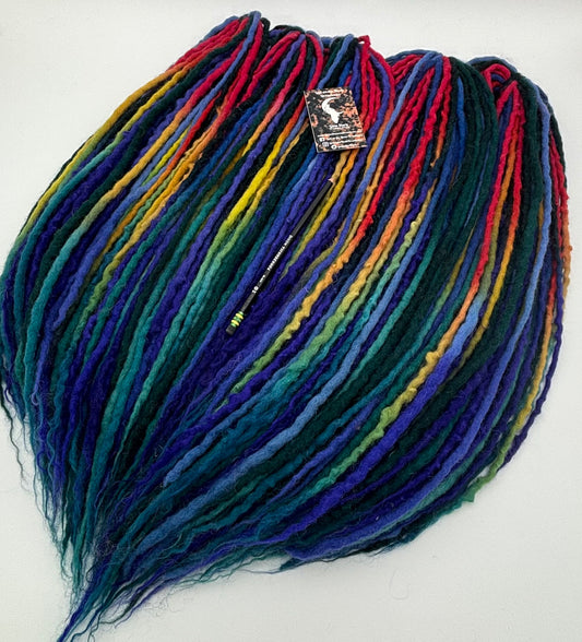 Peacock Rainbow Colorway