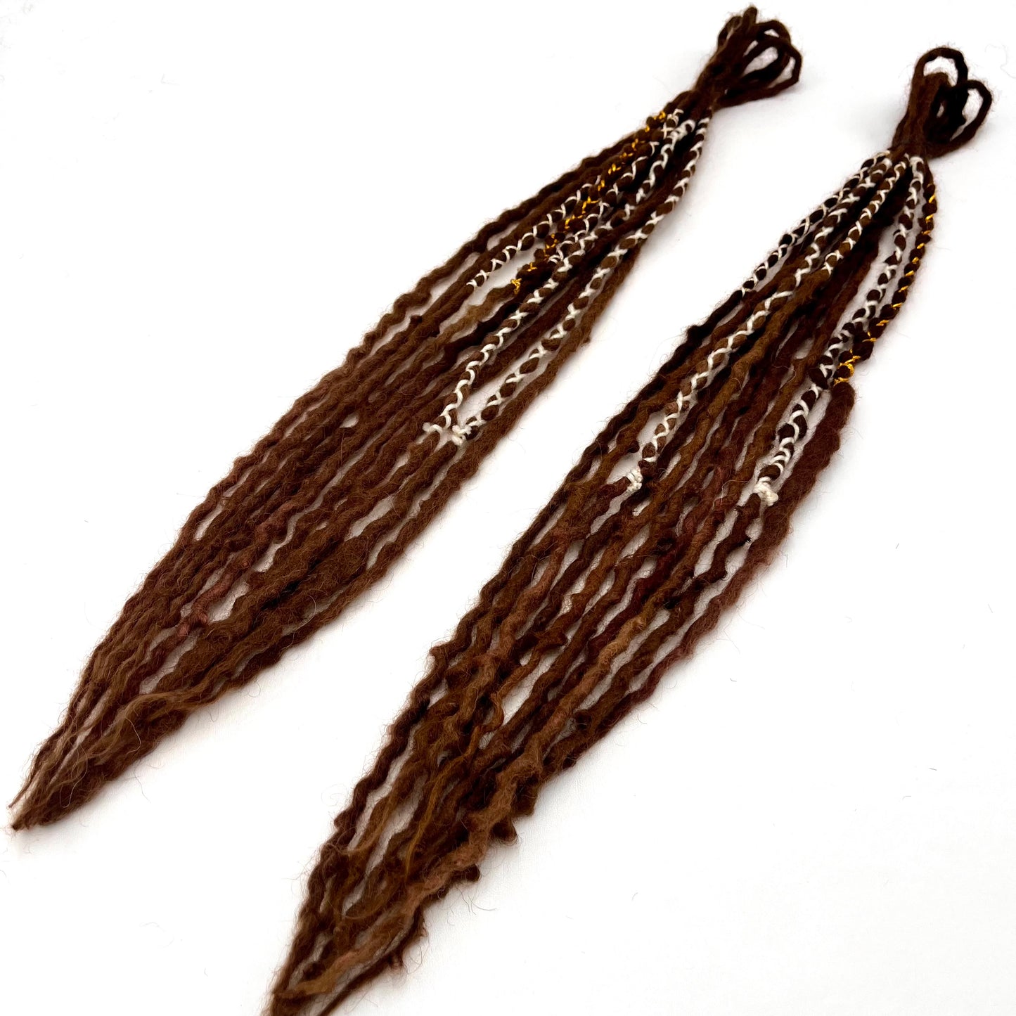 Mini Accent - Medium/Dark Warm Brown - Girl On The Moon Dreadlocks