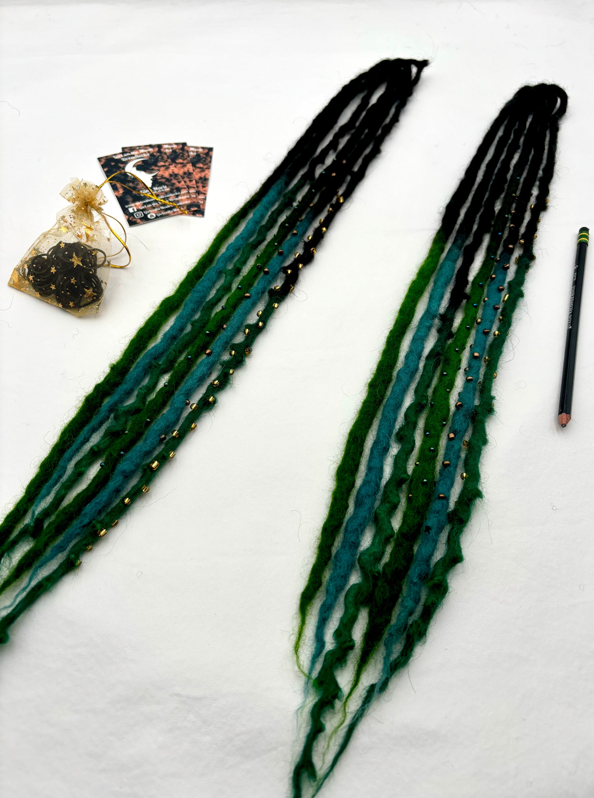 Crocodile Tears - Bubble Locs - Girl On The Moon Dreadlocks