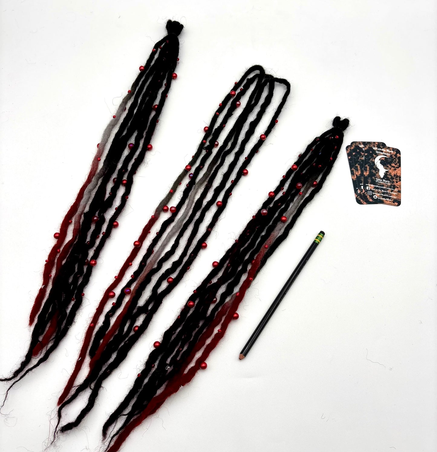 Smokey Flames Bubble Locs