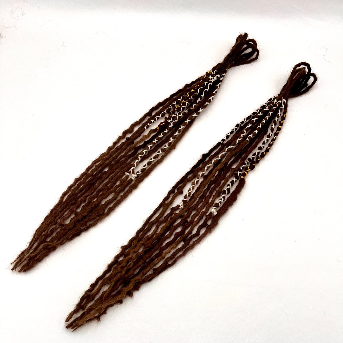 Mini Accent - Medium/Dark Warm Brown - Girl On The Moon Dreadlocks