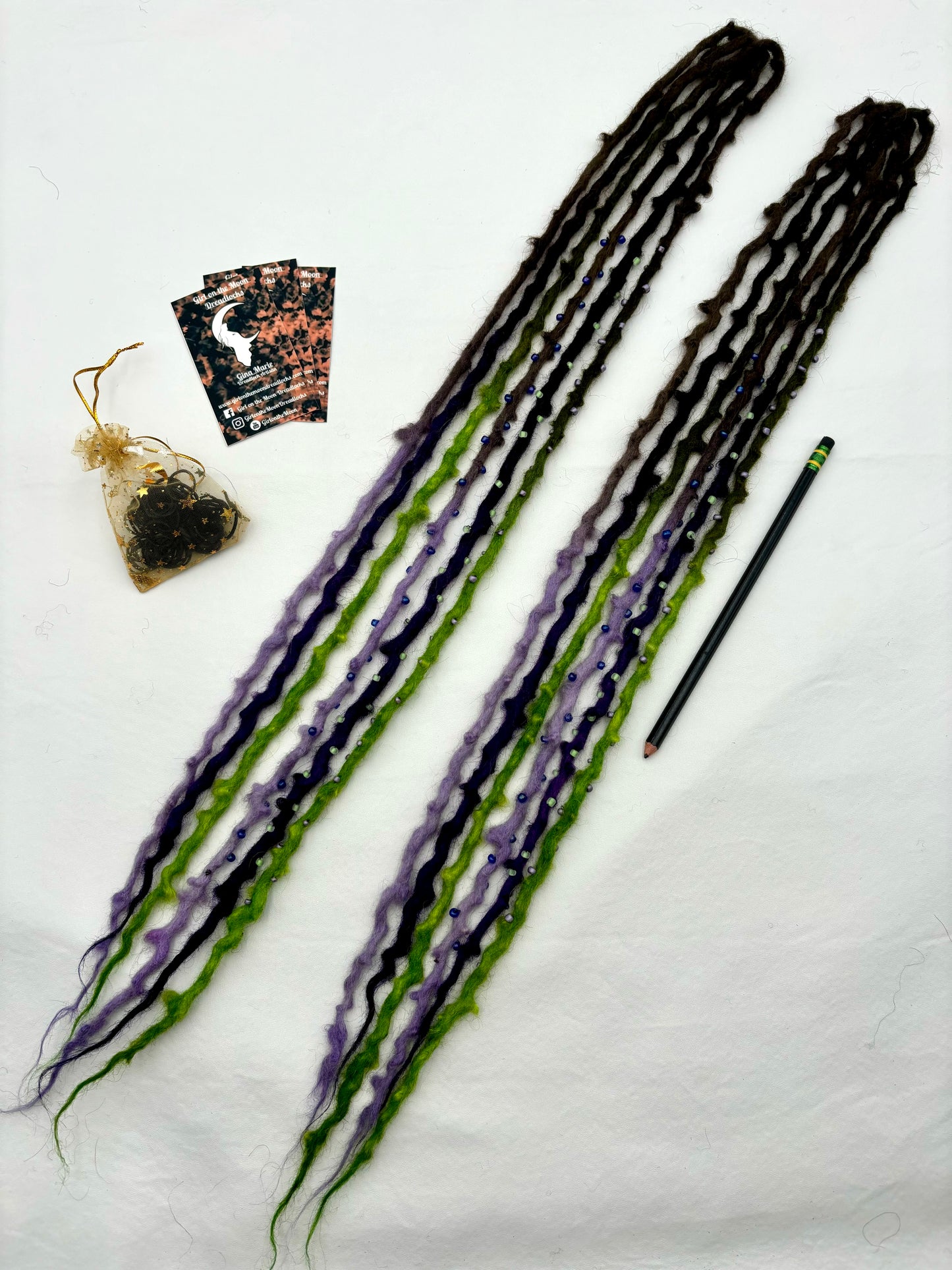 Spooky Szn - Bubble locs - Girl On The Moon Dreadlocks