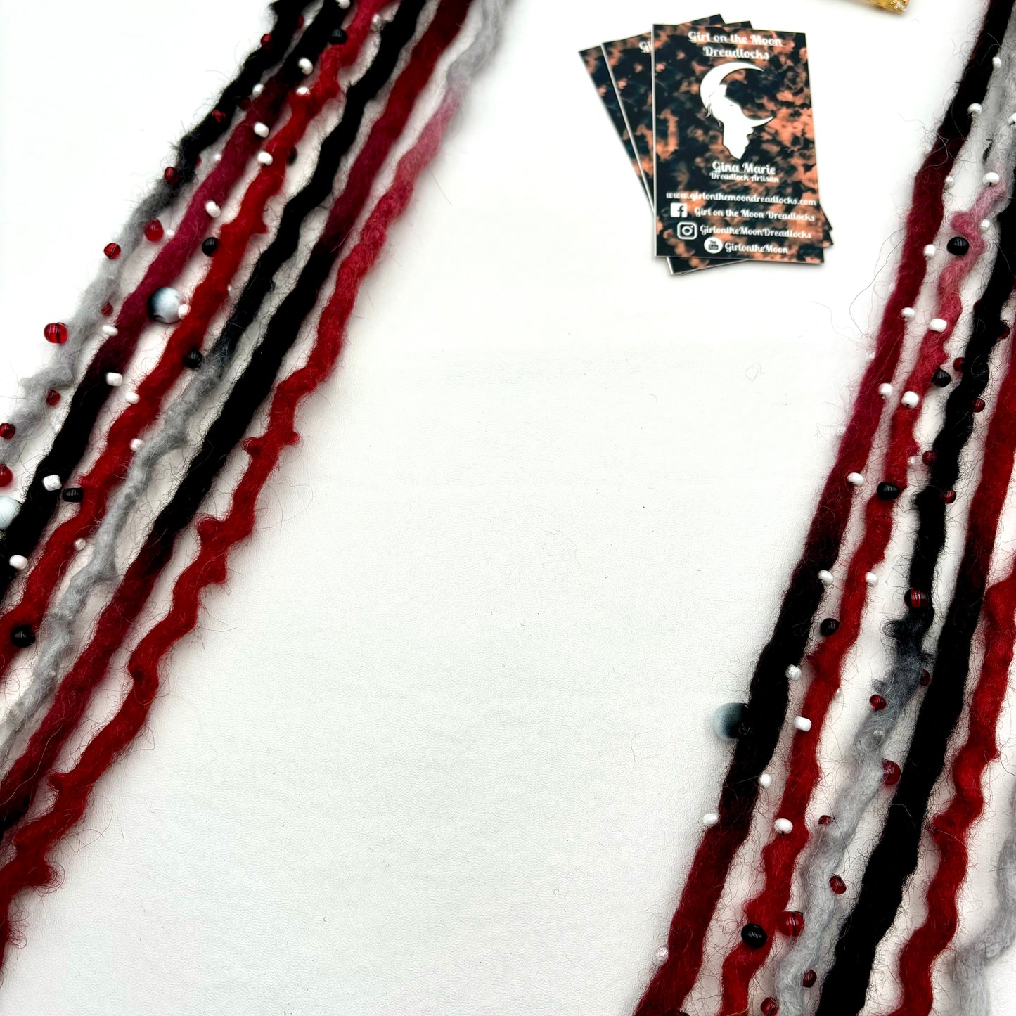 Harleen Quinzel - Bubble Locs - Girl On The Moon Dreadlocks