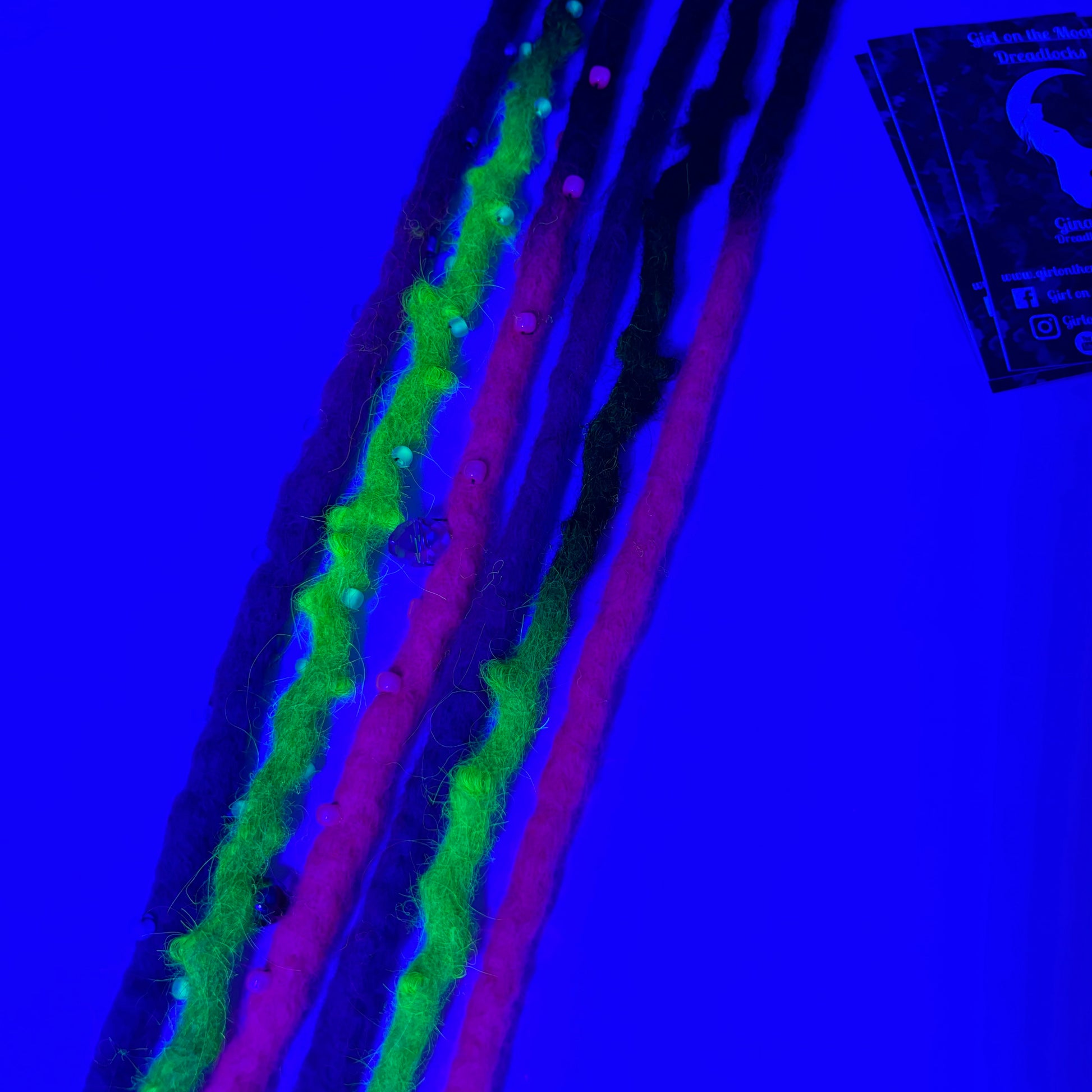 Trick-or-Treat - Bubble Locs - Girl On The Moon Dreadlocks