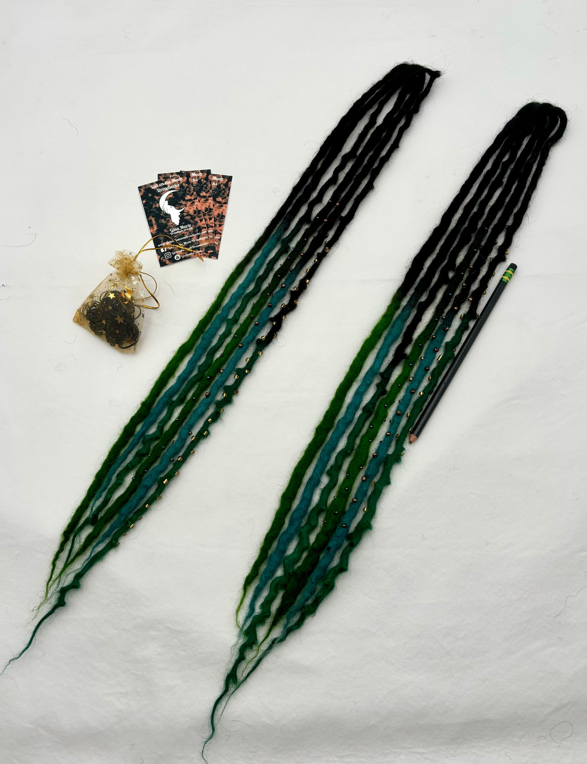 Crocodile Tears - Bubble Locs - Girl On The Moon Dreadlocks