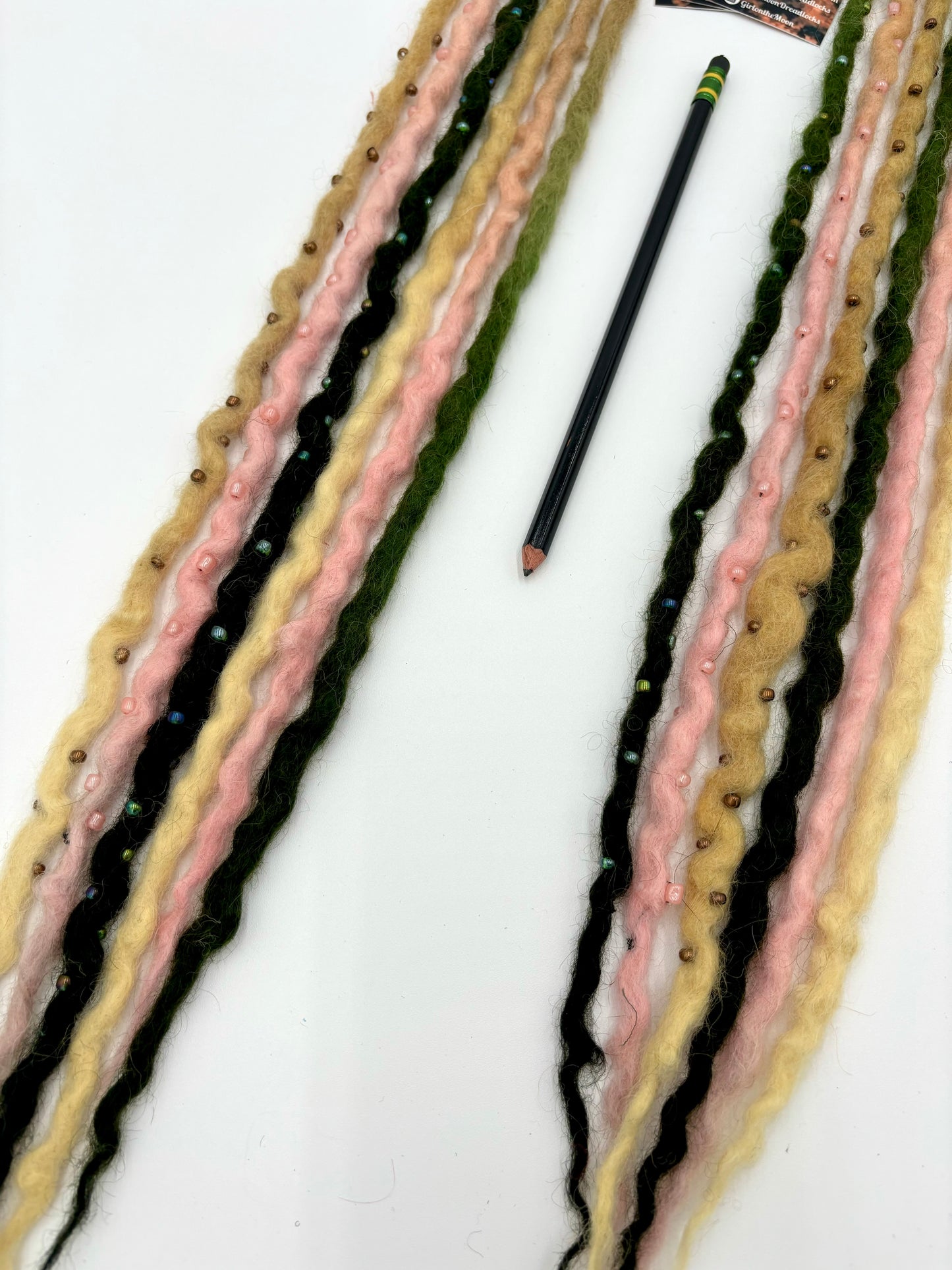 Garden Fairy - Bubble Locs - Girl On The Moon Dreadlocks