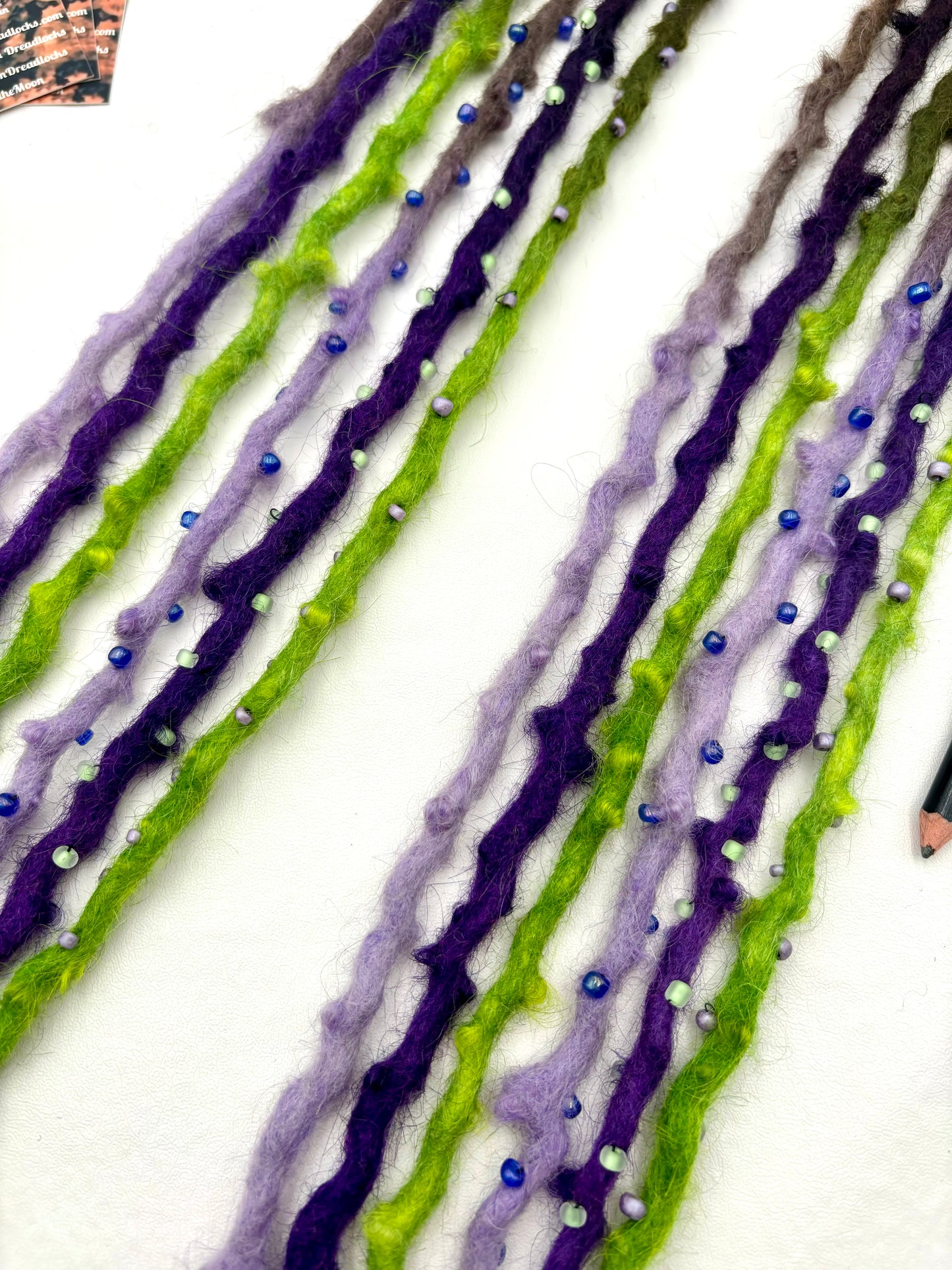 Spooky Szn - Bubble locs - Girl On The Moon Dreadlocks