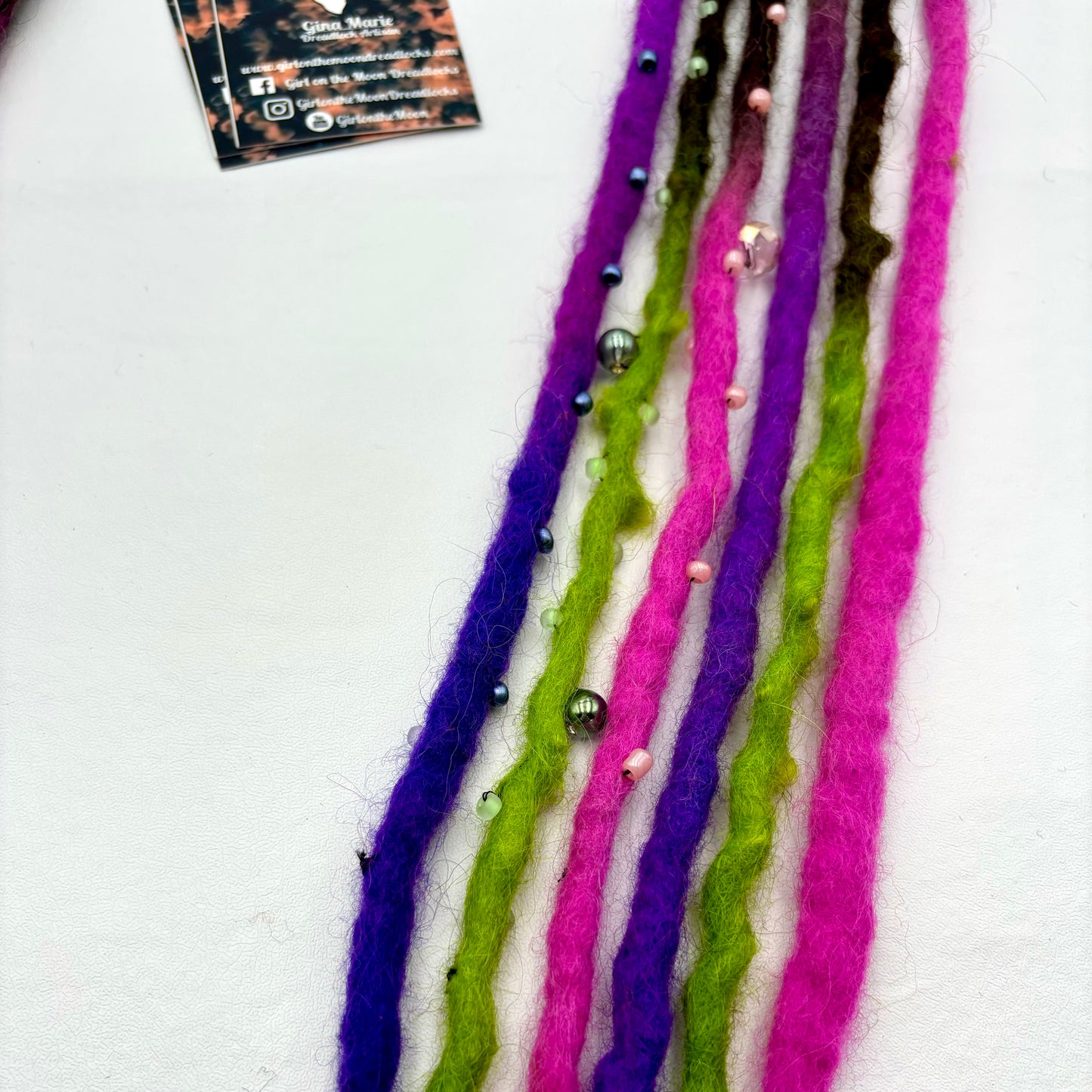 Trick-or-Treat - Bubble Locs - Girl On The Moon Dreadlocks