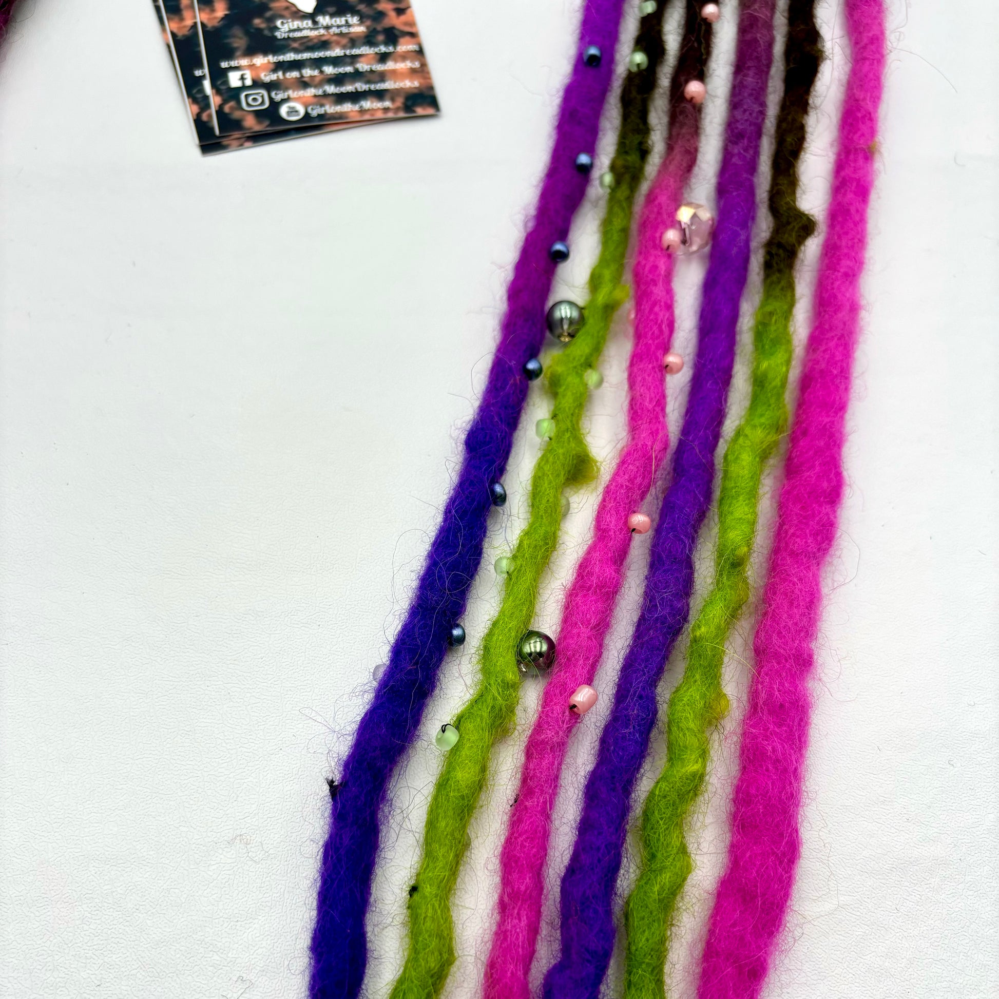 Trick-or-Treat - Bubble Locs - Girl On The Moon Dreadlocks