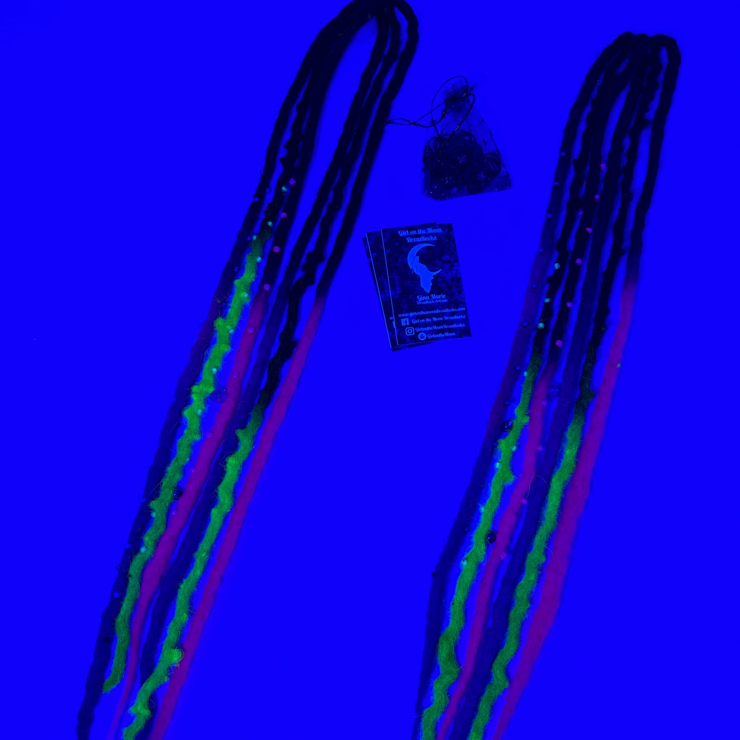 Trick-or-Treat - Bubble Locs - Girl On The Moon Dreadlocks